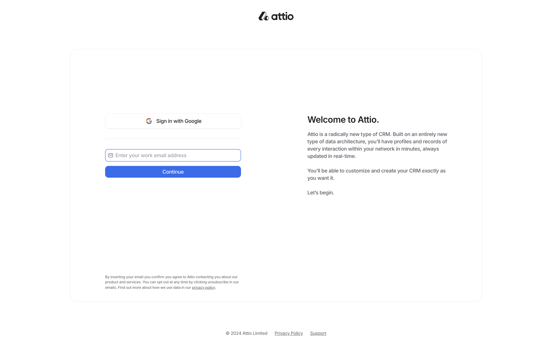 Attio Web Productivity interface screenshot 7