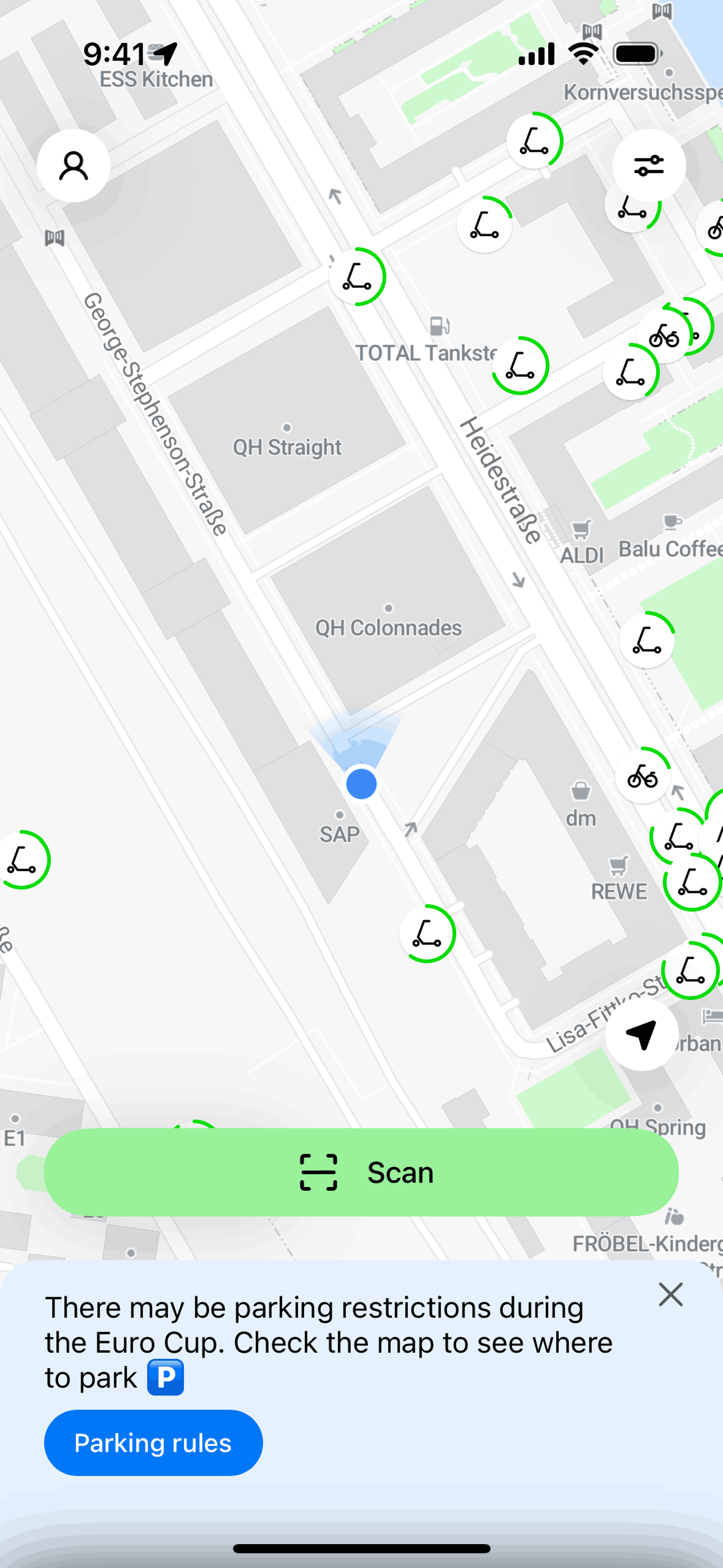 Lime iOS Travel & Transportation interface screenshot 14