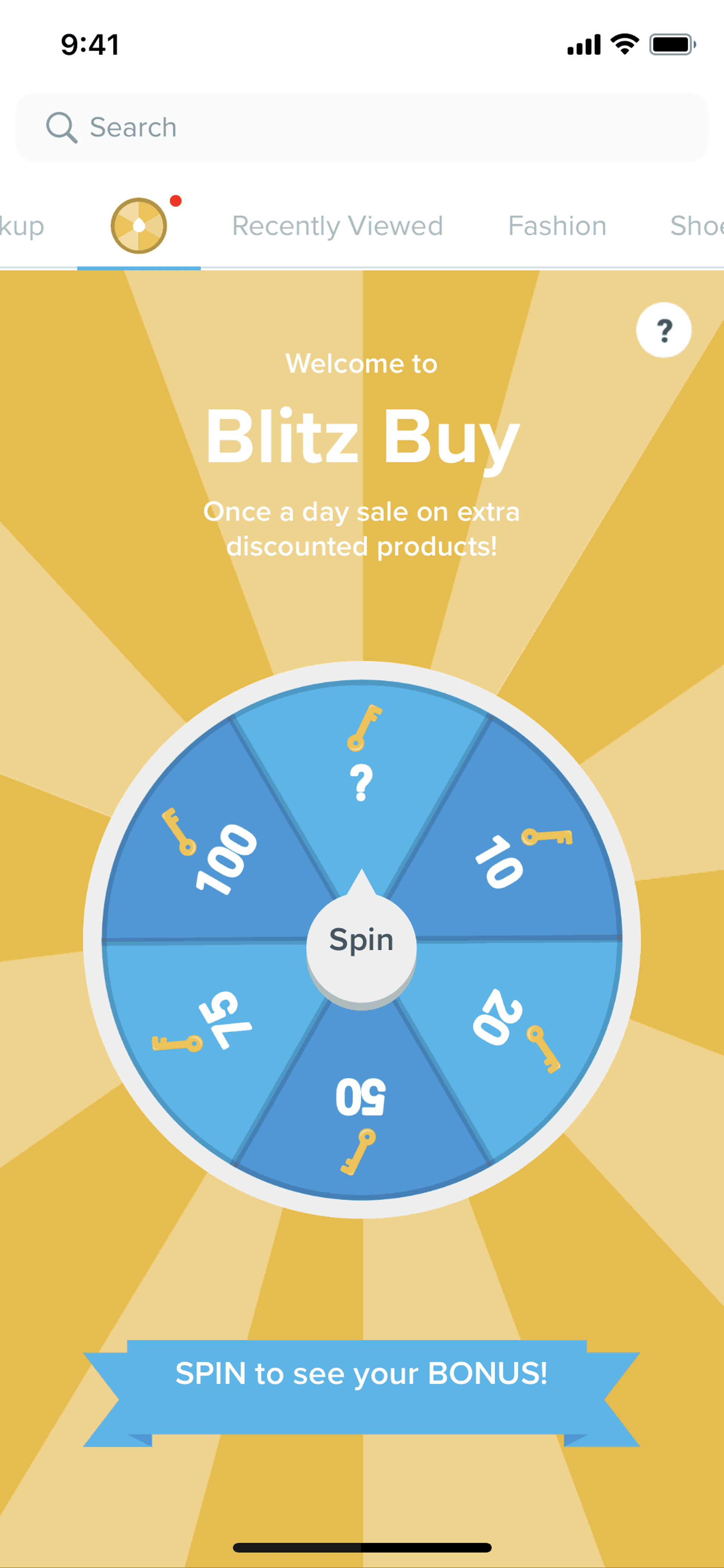 Wish iOS Shopping interface screenshot 16
