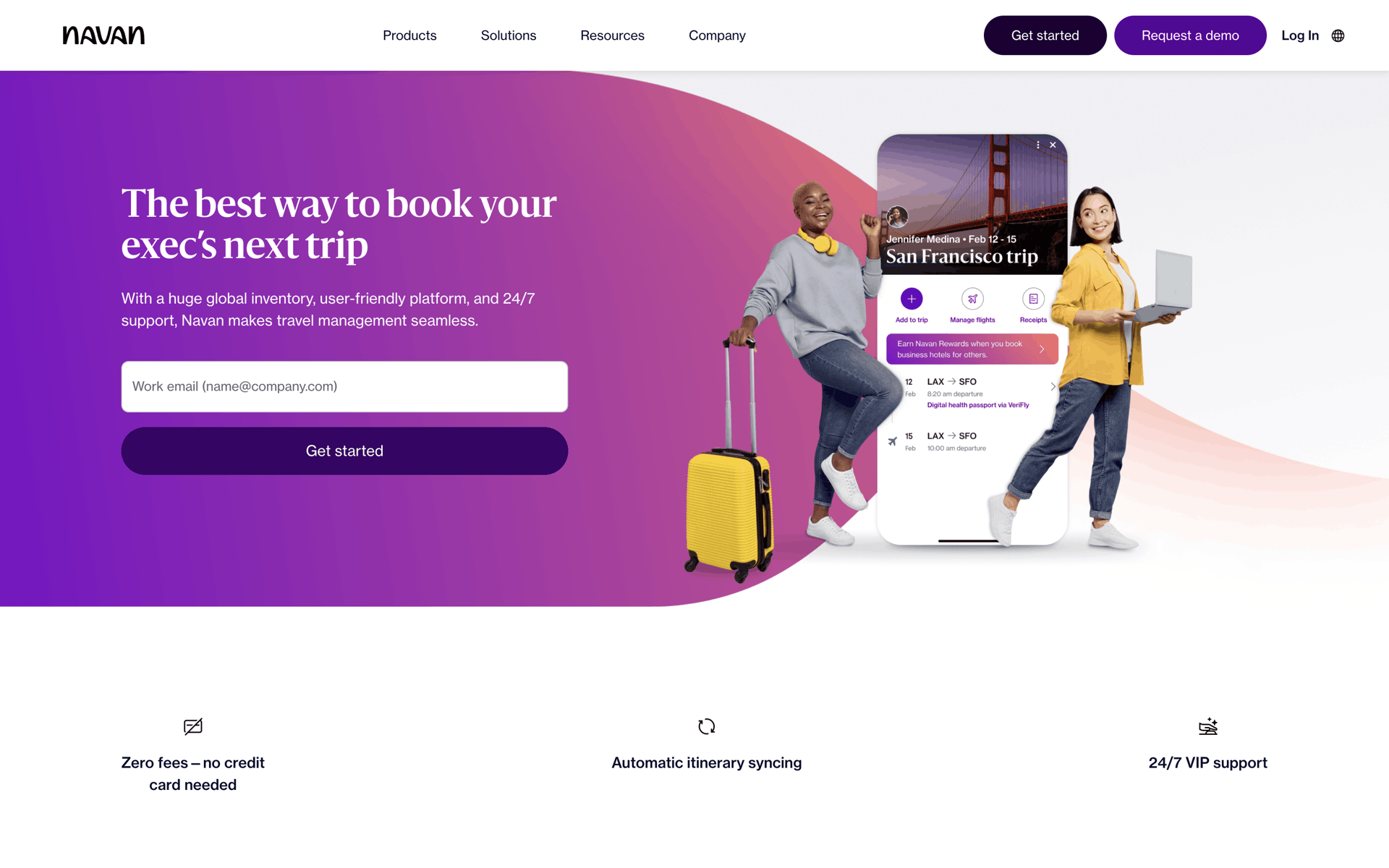 Navan Web Business interface screenshot 10