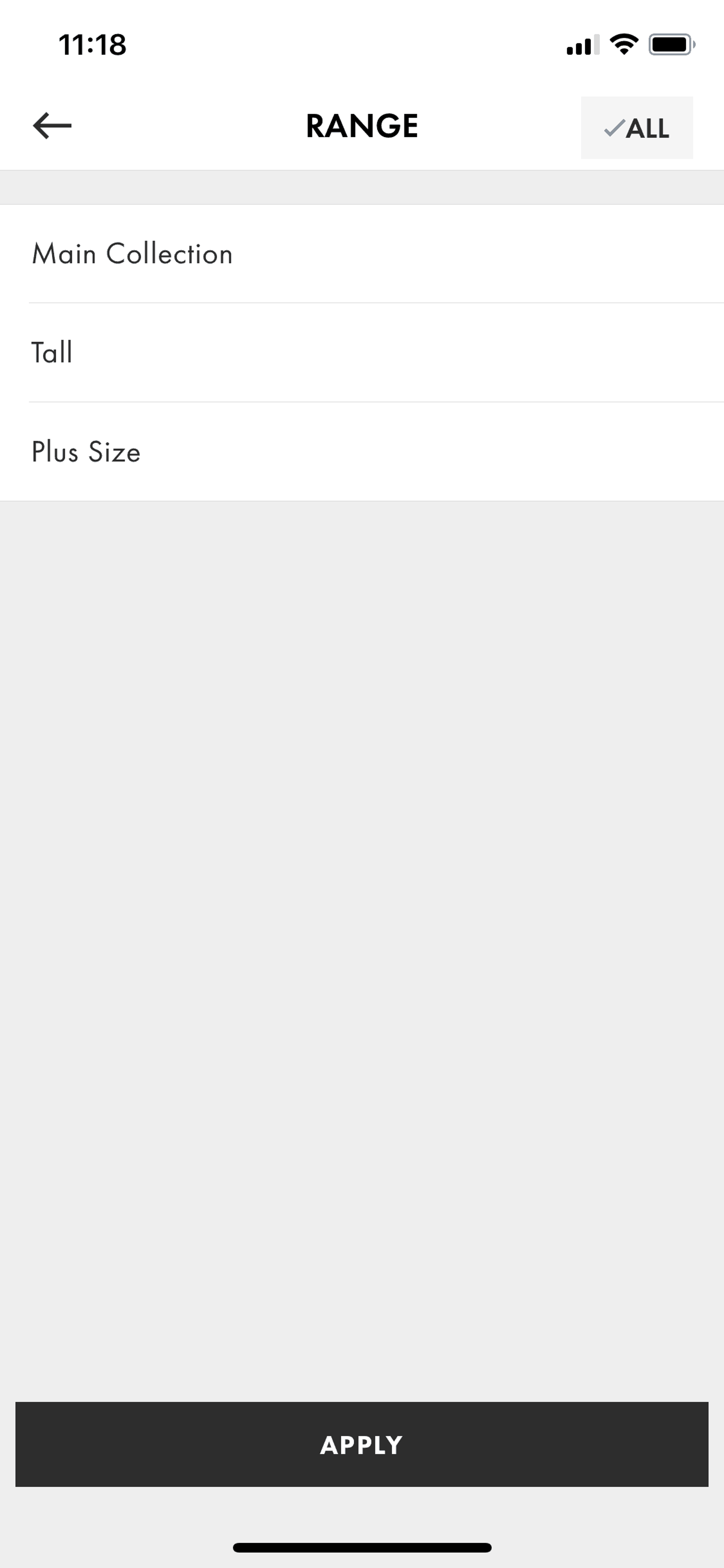ASOS iOS Shopping interface screenshot 13