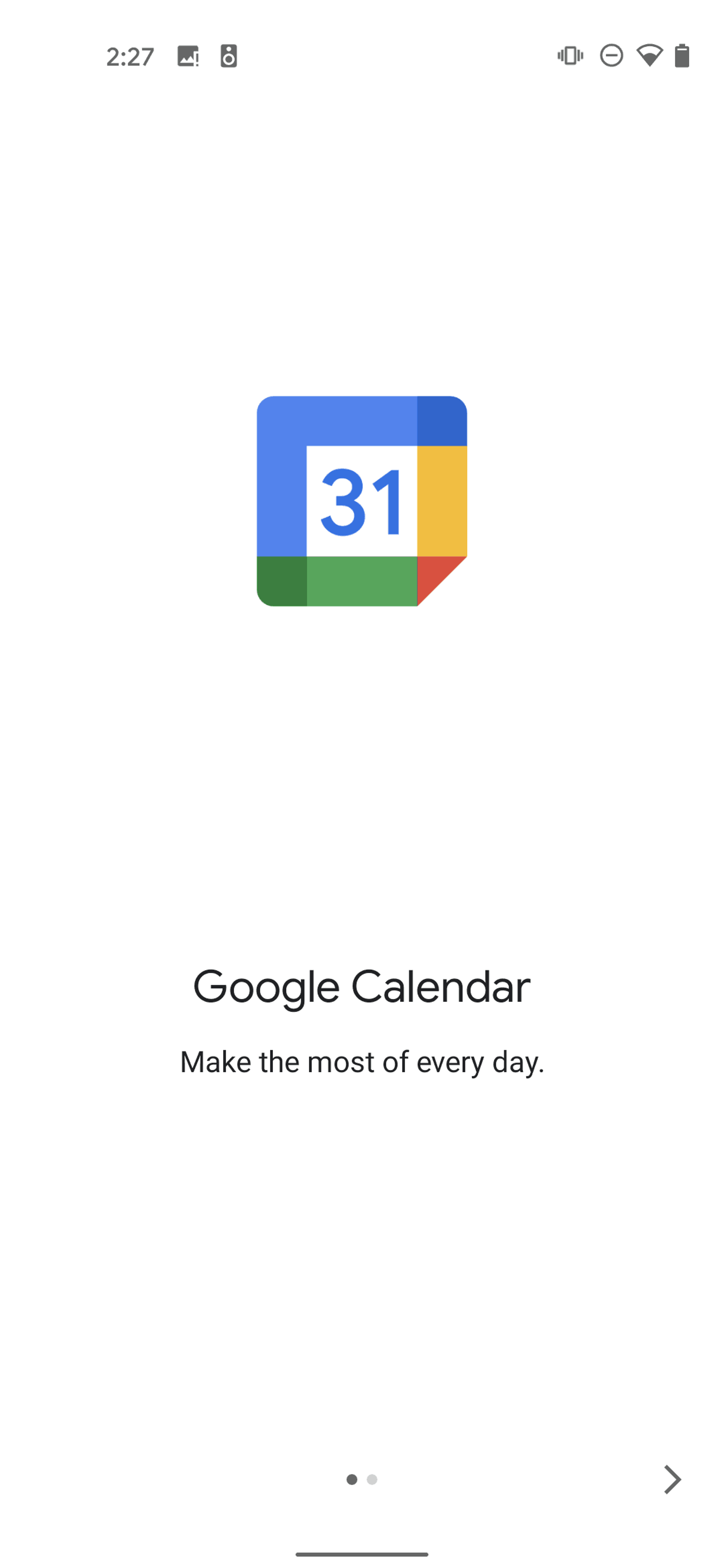 Google Calendar Android Productivity interface screenshot 2