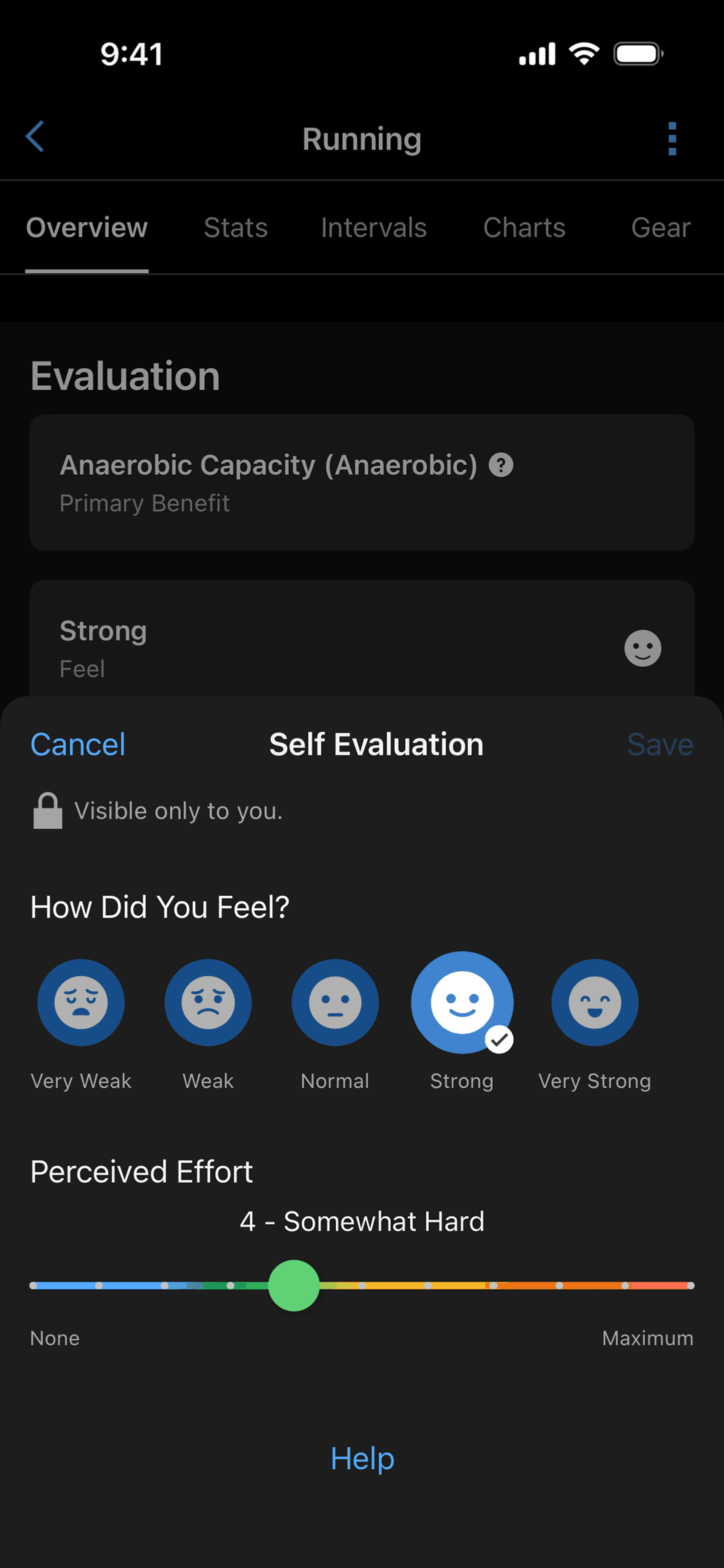 Garmin Connect iOS Health & Fitness interface screenshot 5