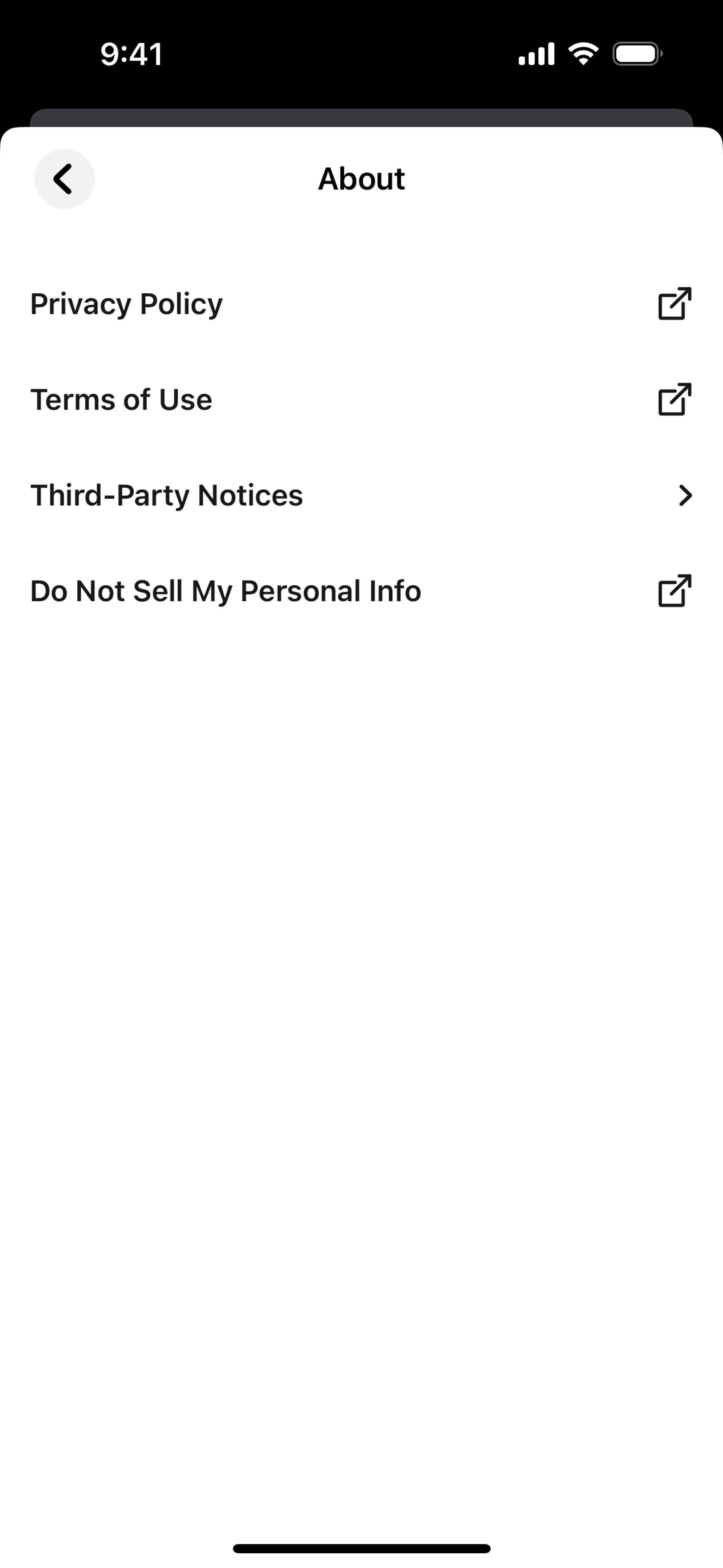 Behance iOS Social Networking interface screenshot 18