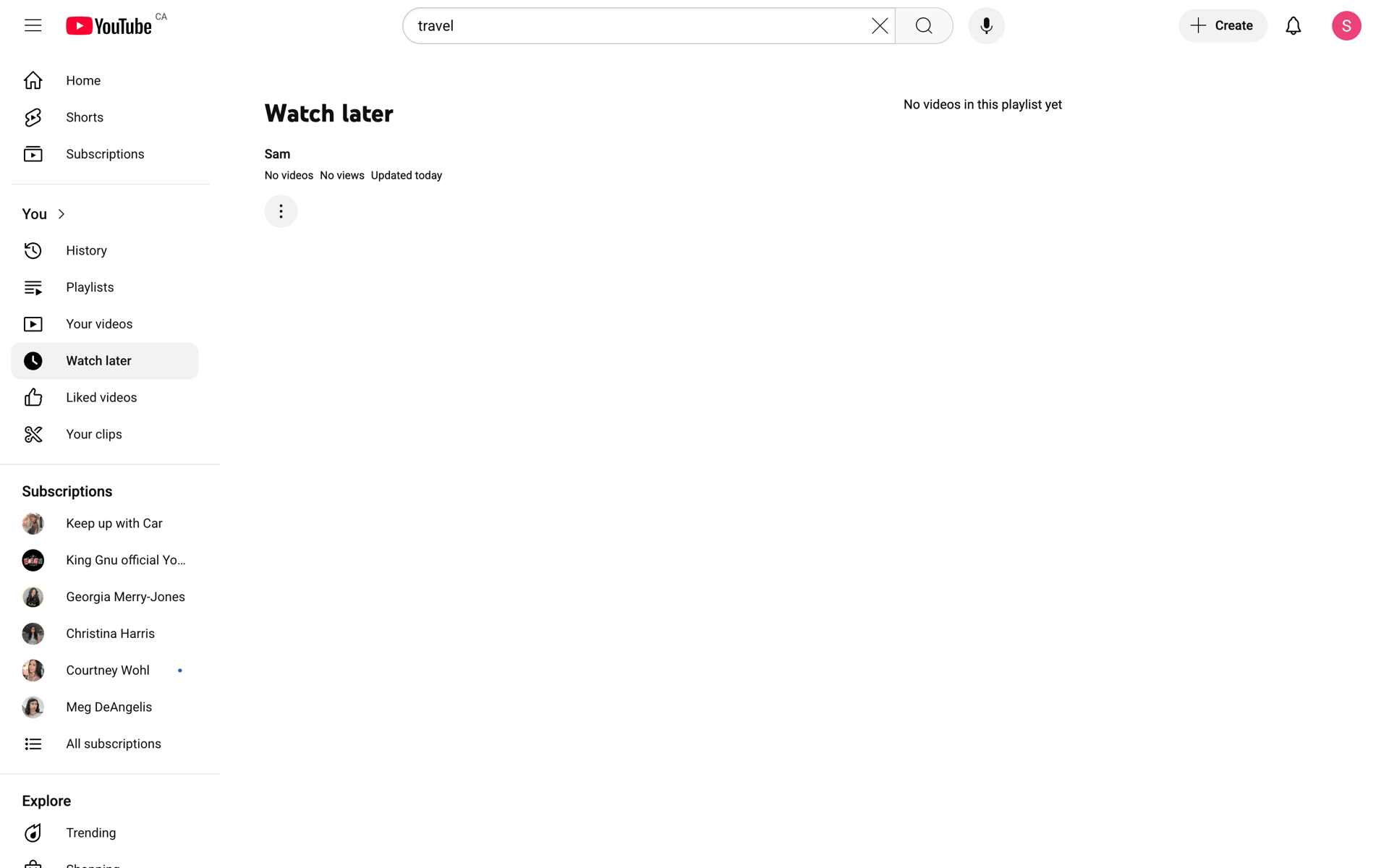 YouTube Web Photo & Video interface screenshot 19