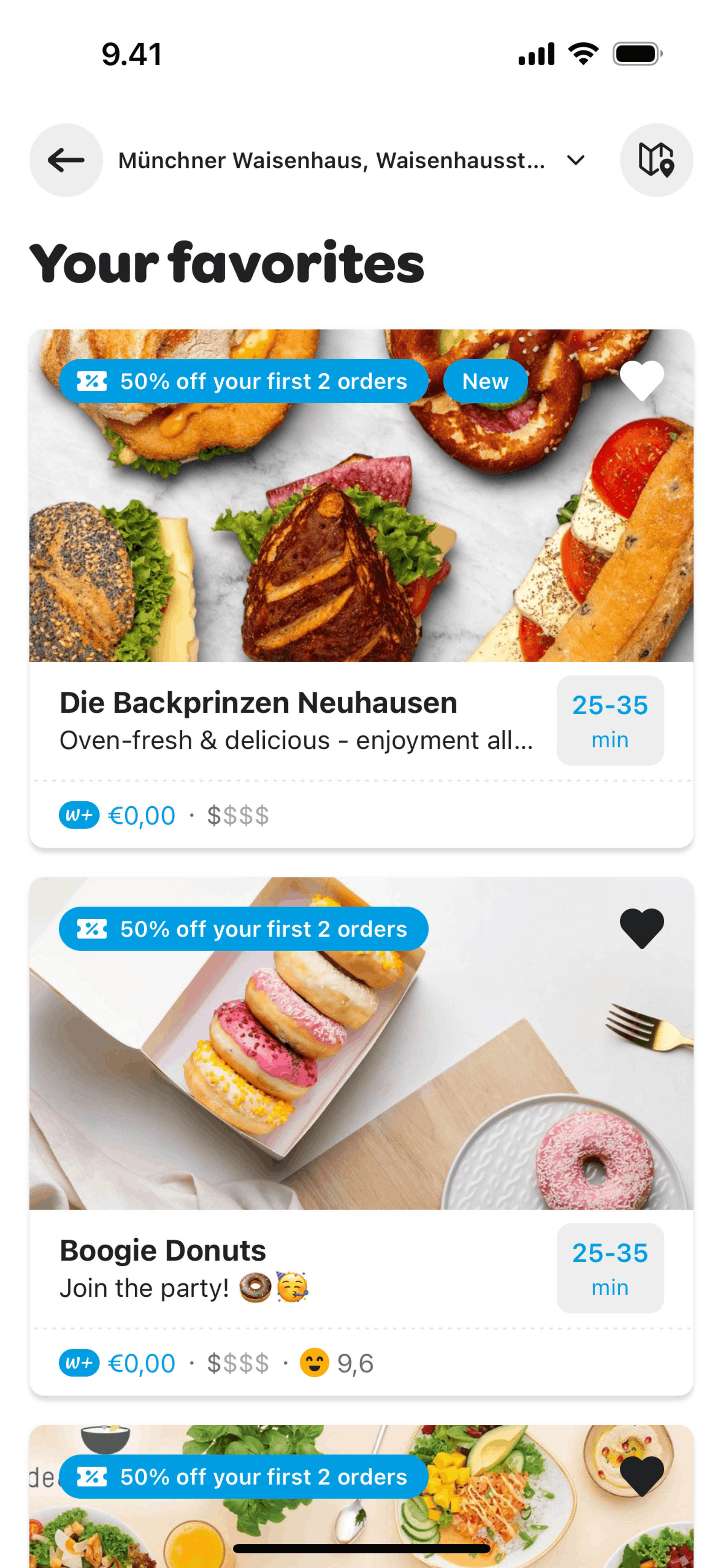 Wolt Delivery iOS Food & Drink interface screenshot 23