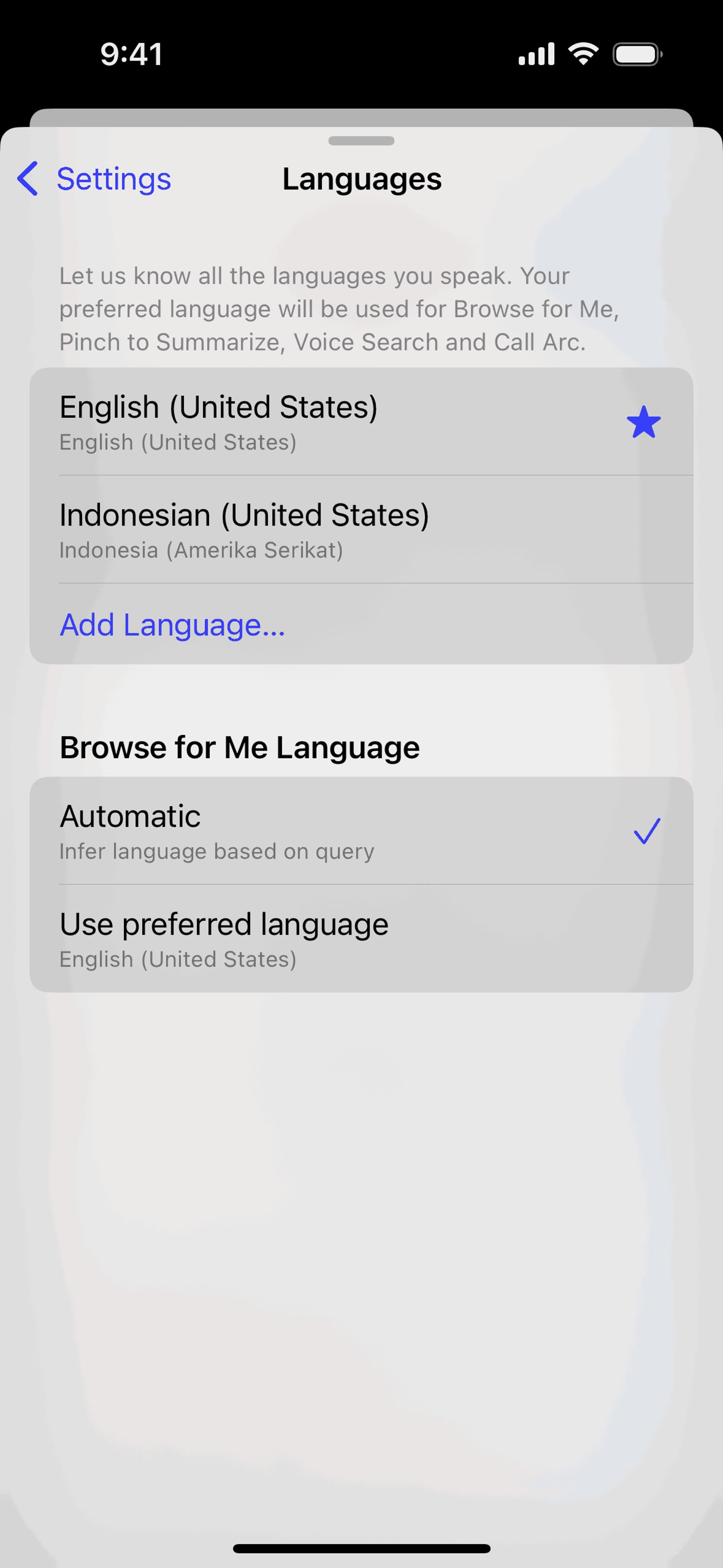 Arc Search iOS AI interface screenshot 17