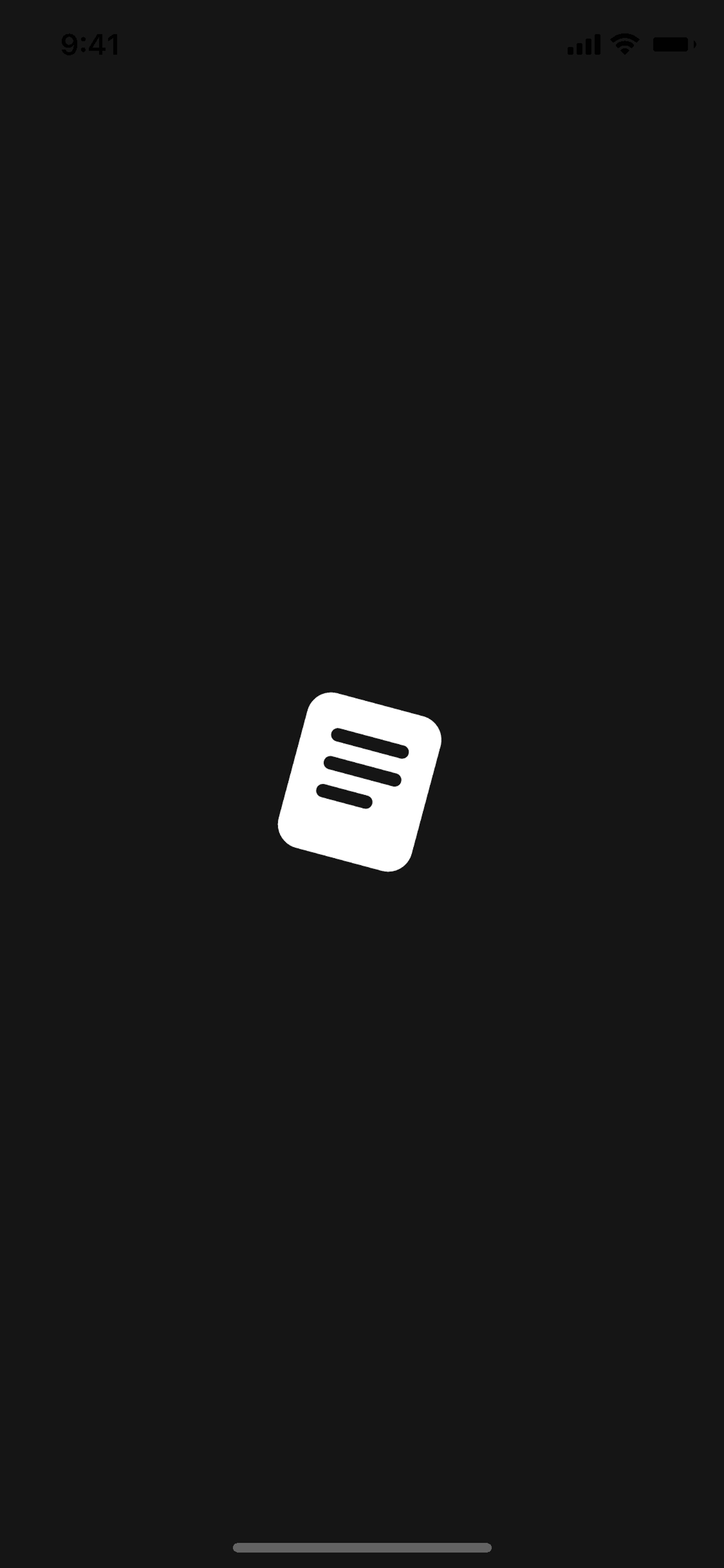 Posts iOS Social Networking interface screenshot 1