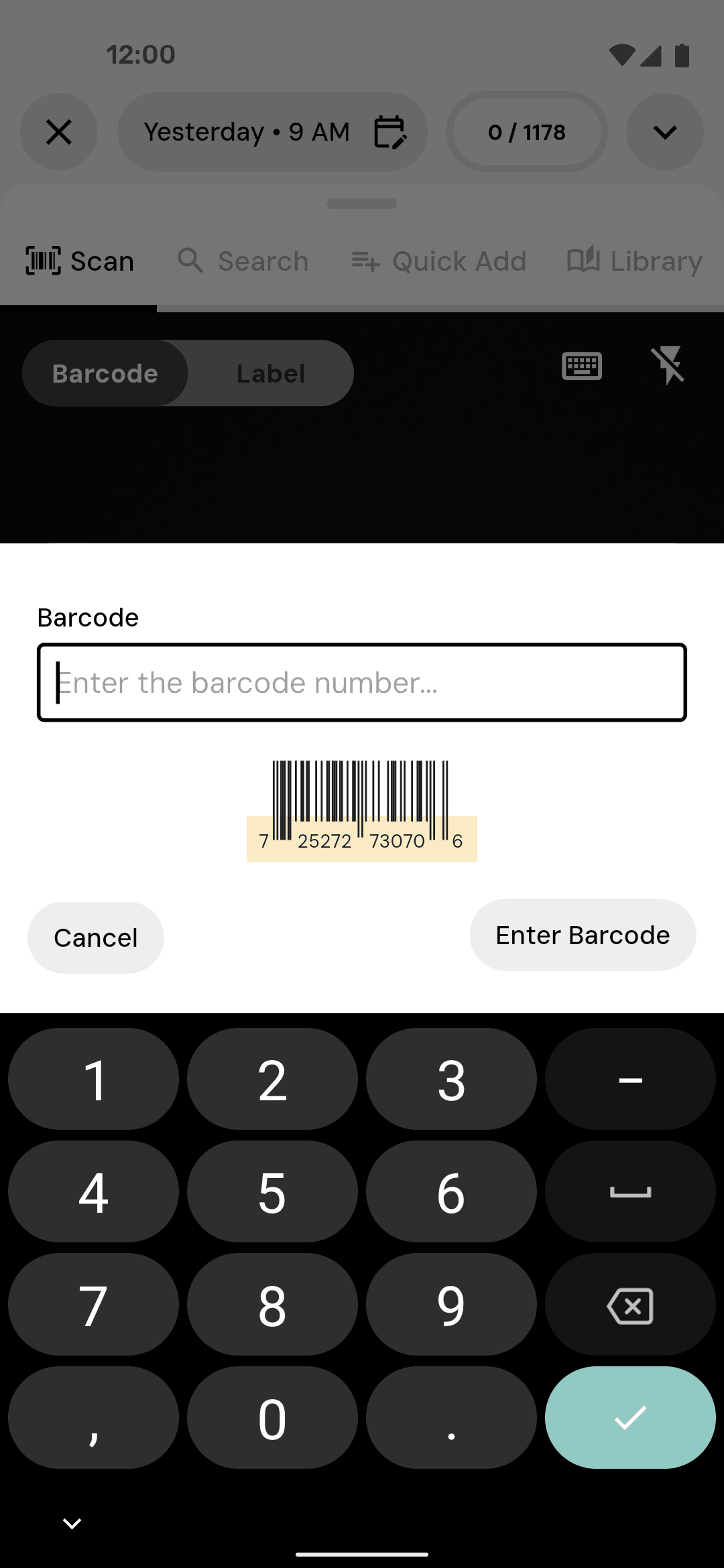 MacroFactor Android Health & Fitness interface screenshot 19
