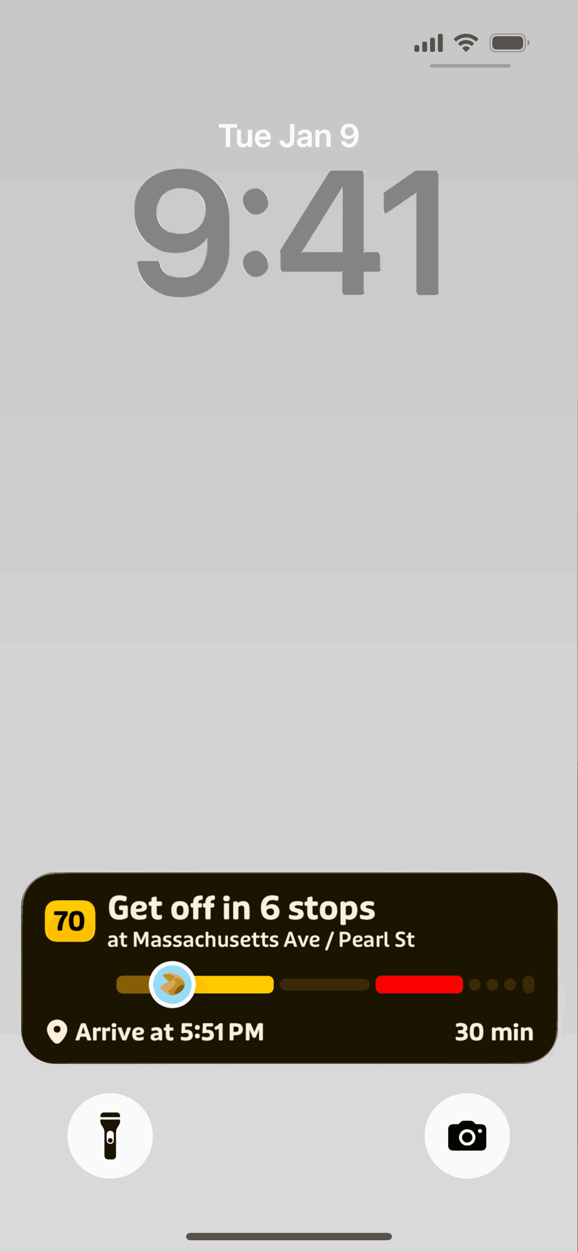 Transit iOS Maps & Navigation interface screenshot 2