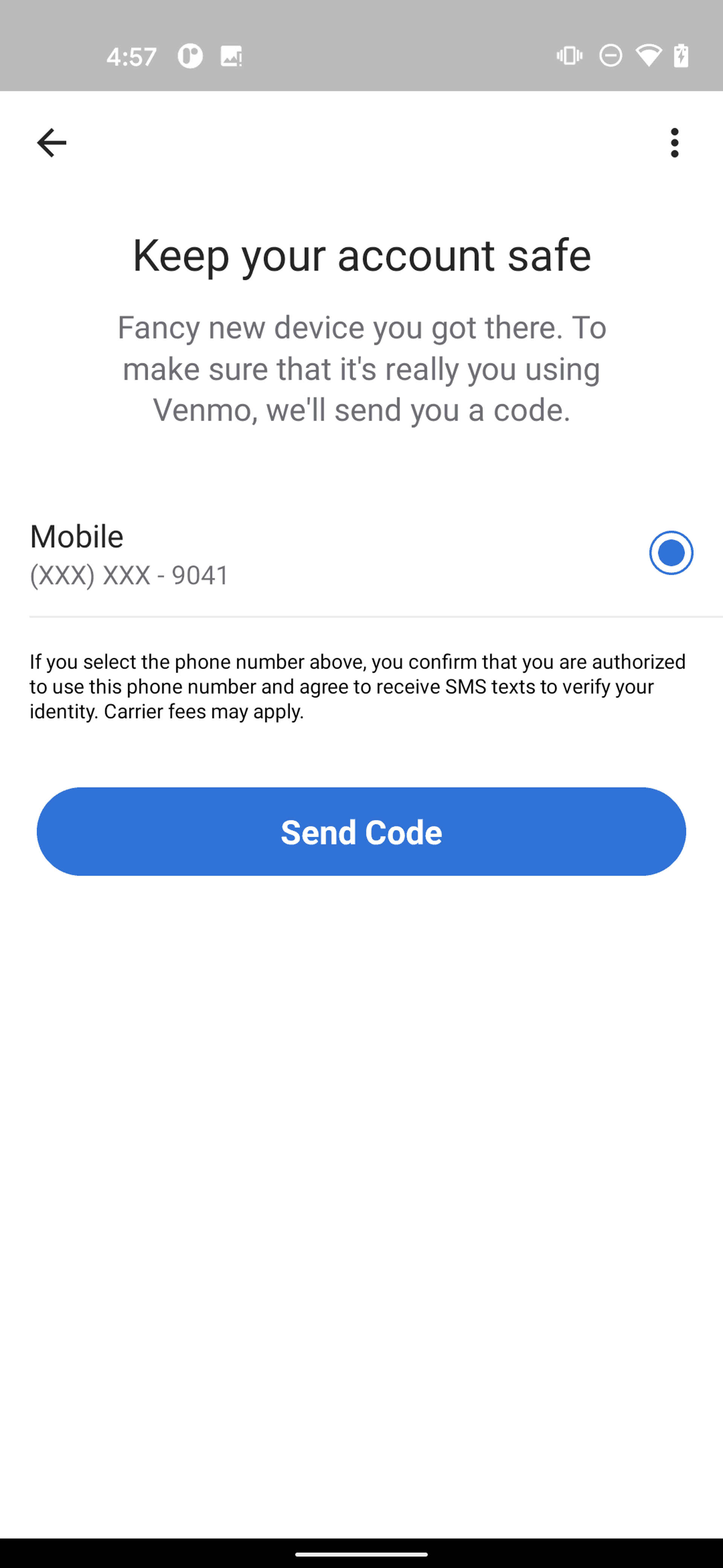 Venmo Android Finance interface screenshot 8