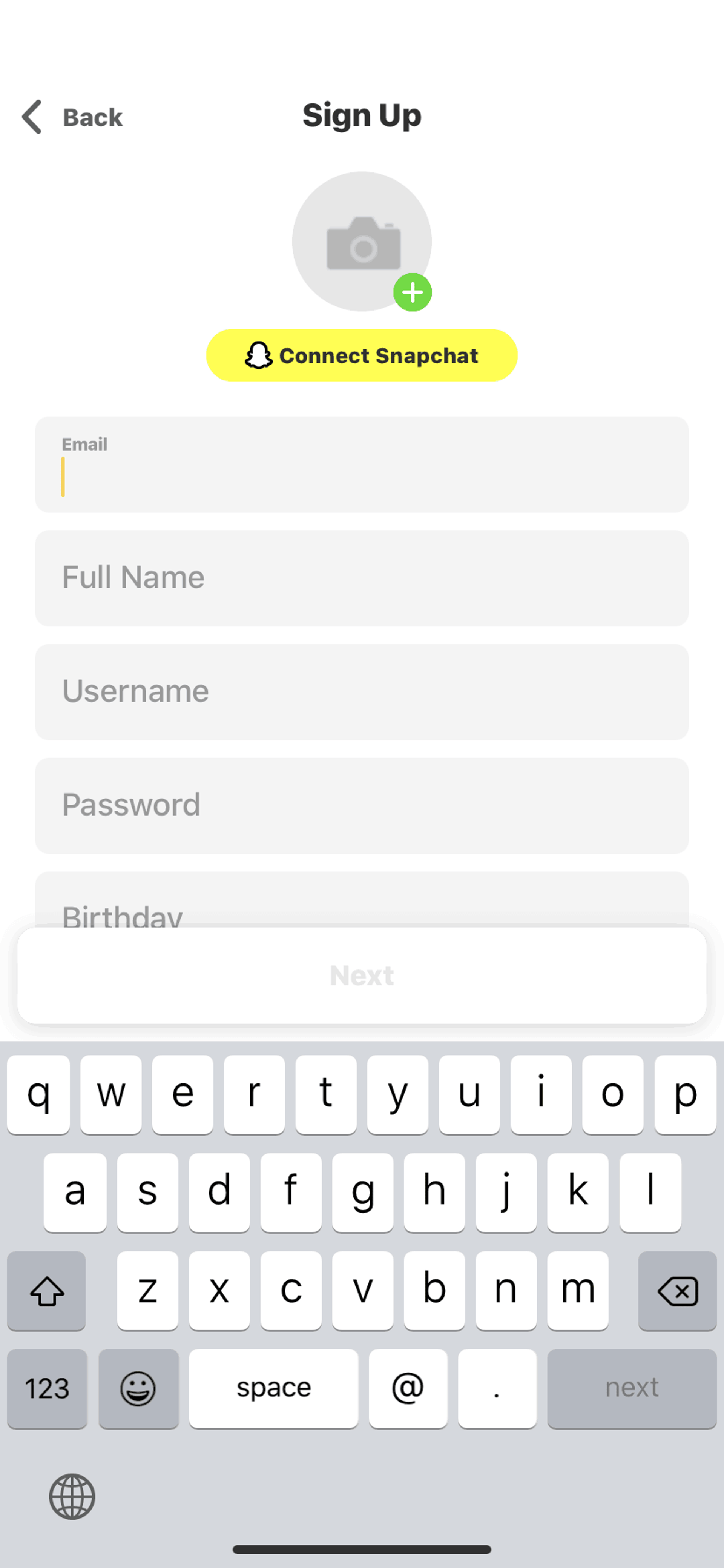 Houseparty iOS Social Networking interface screenshot 3