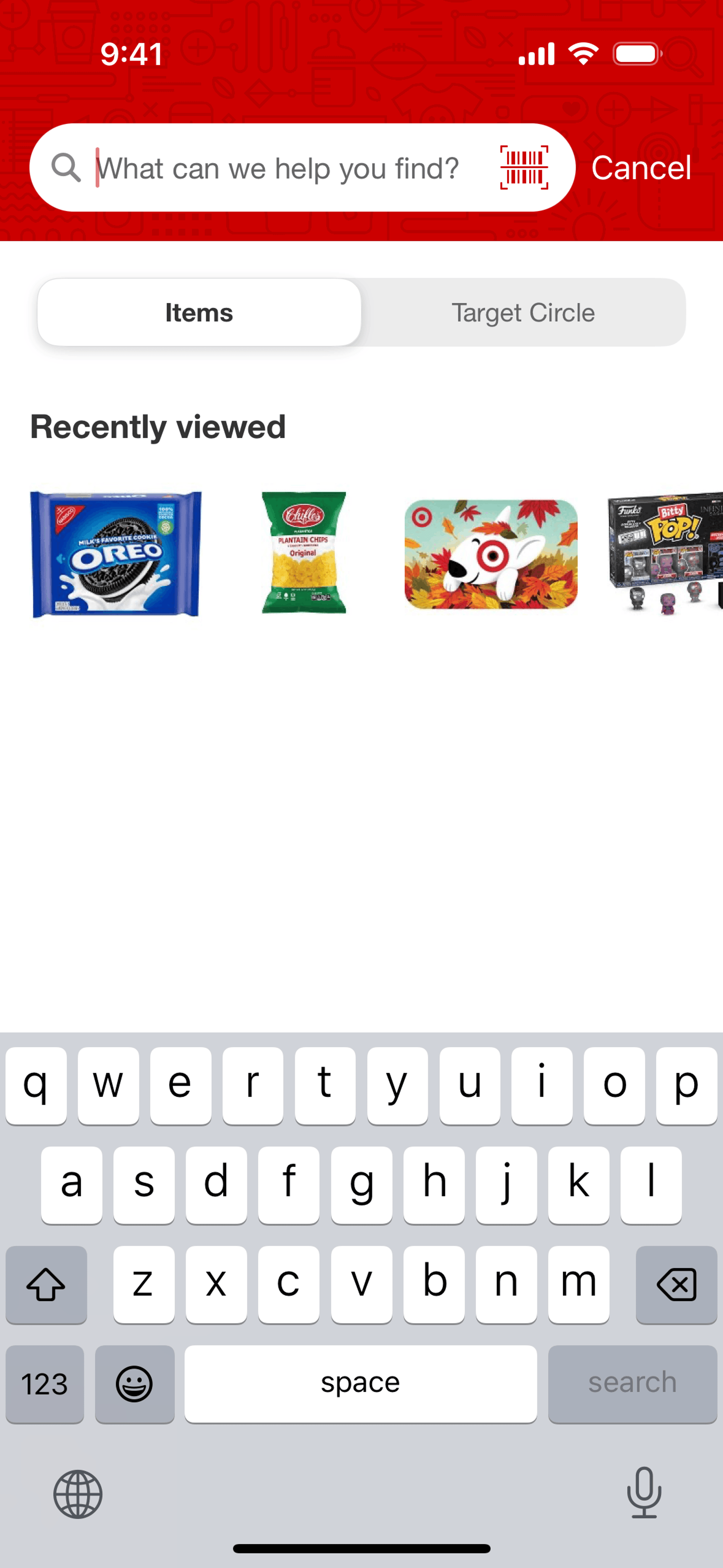 Target iOS Shopping interface screenshot 10