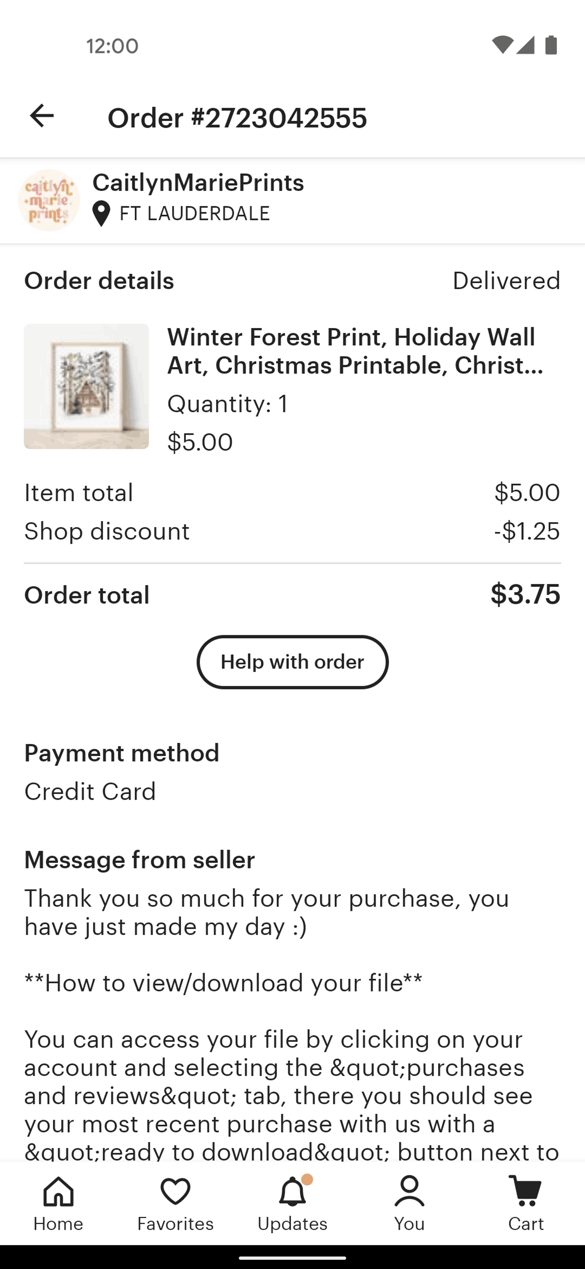 Etsy Android Shopping interface screenshot 20