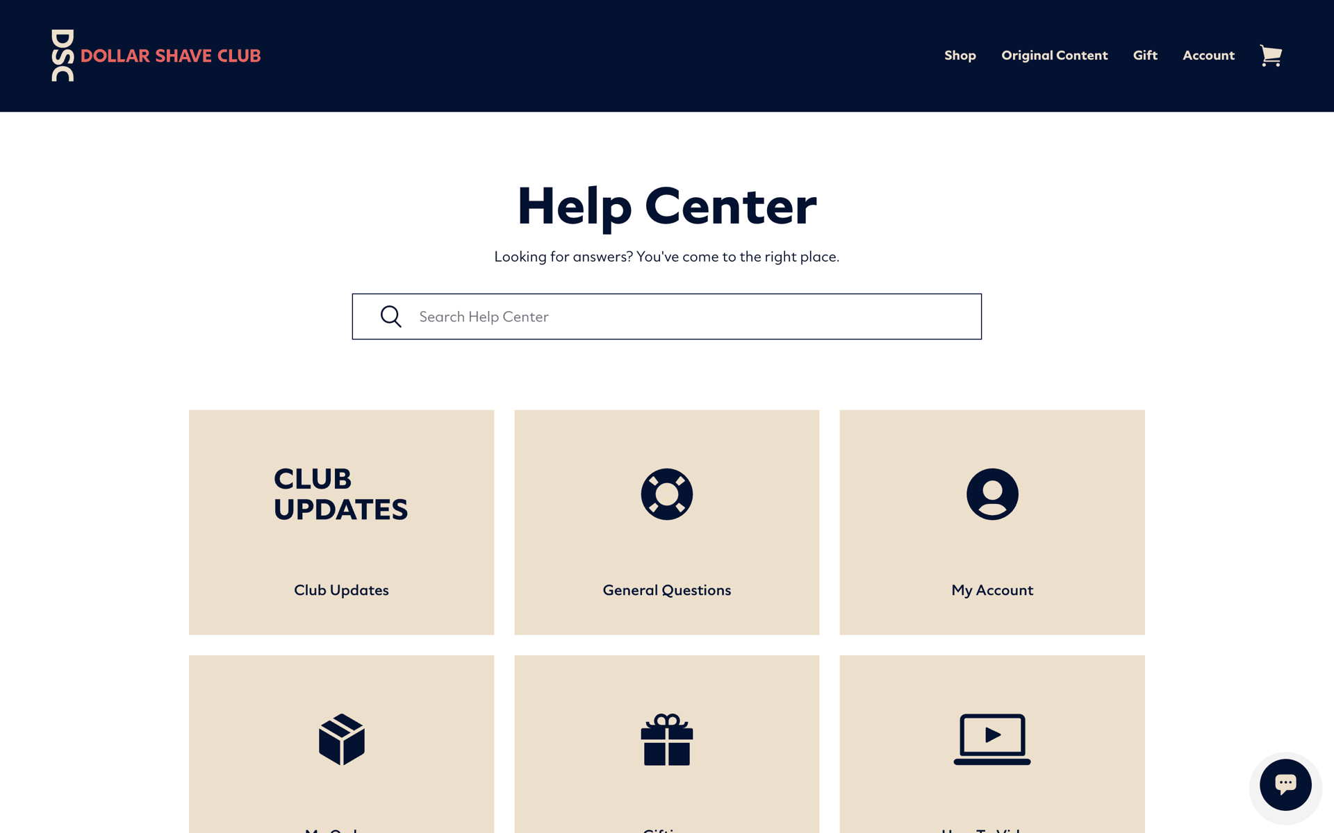 Dollar Shave Club Web Lifestyle interface screenshot 20