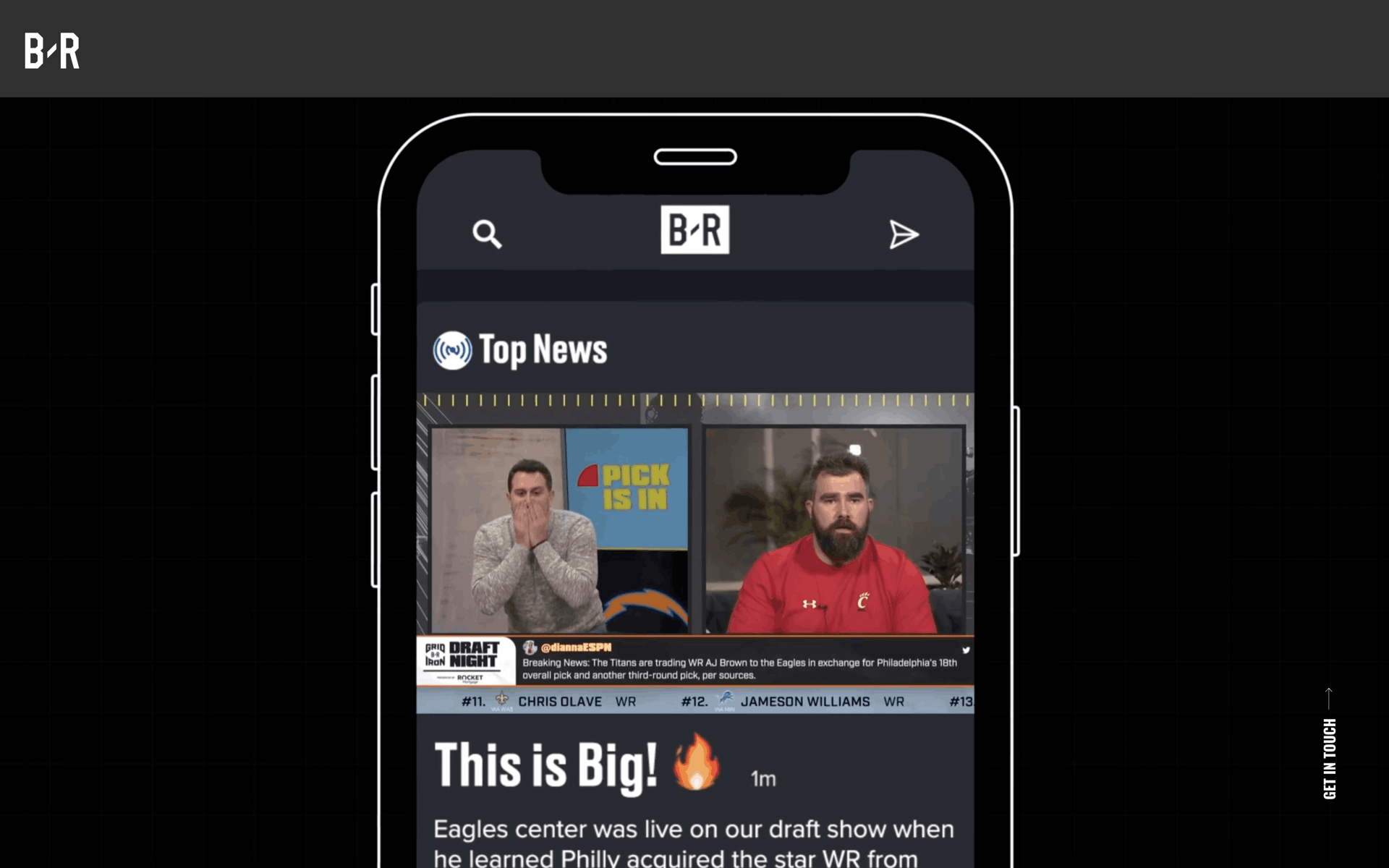 Bleacher Report Web Sports interface screenshot 20