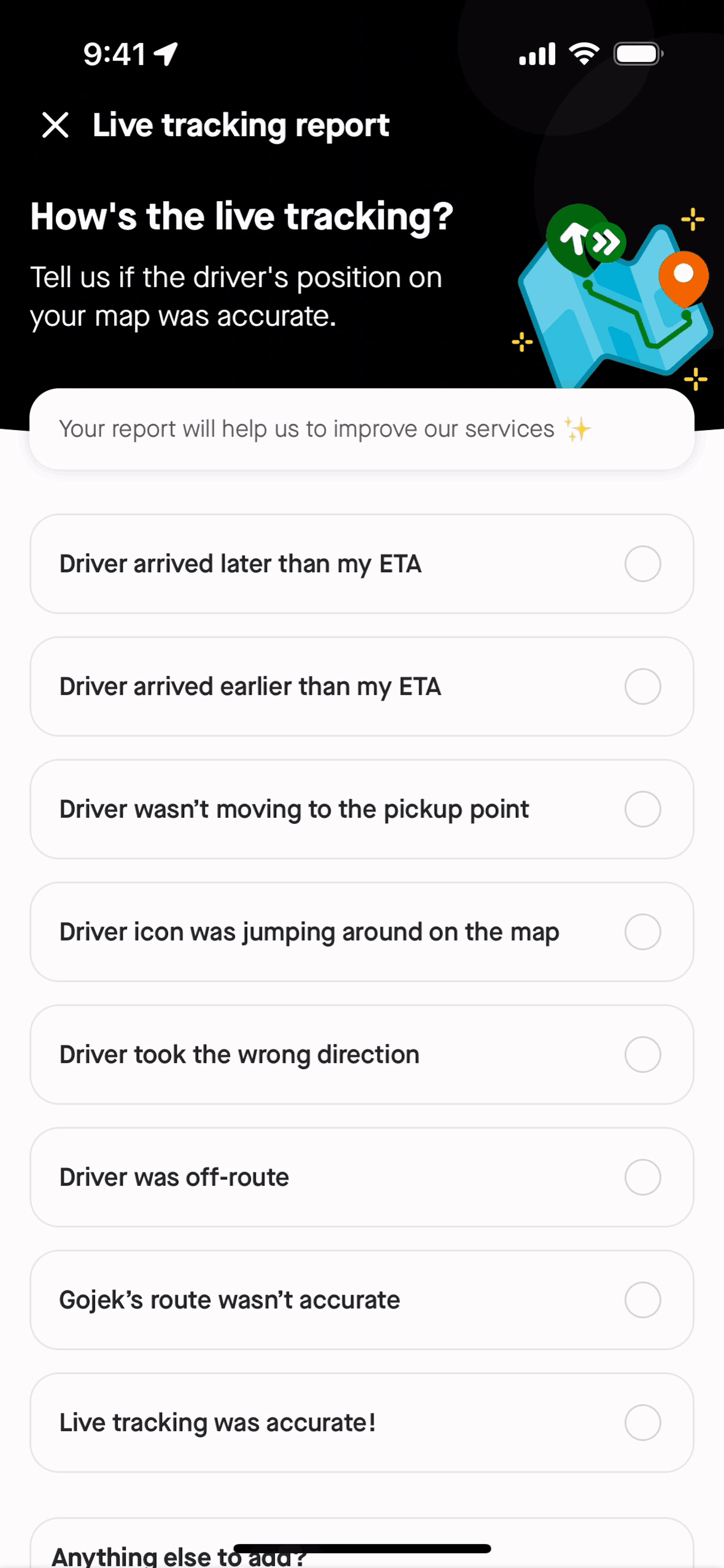 Gojek iOS Travel & Transportation interface screenshot 16