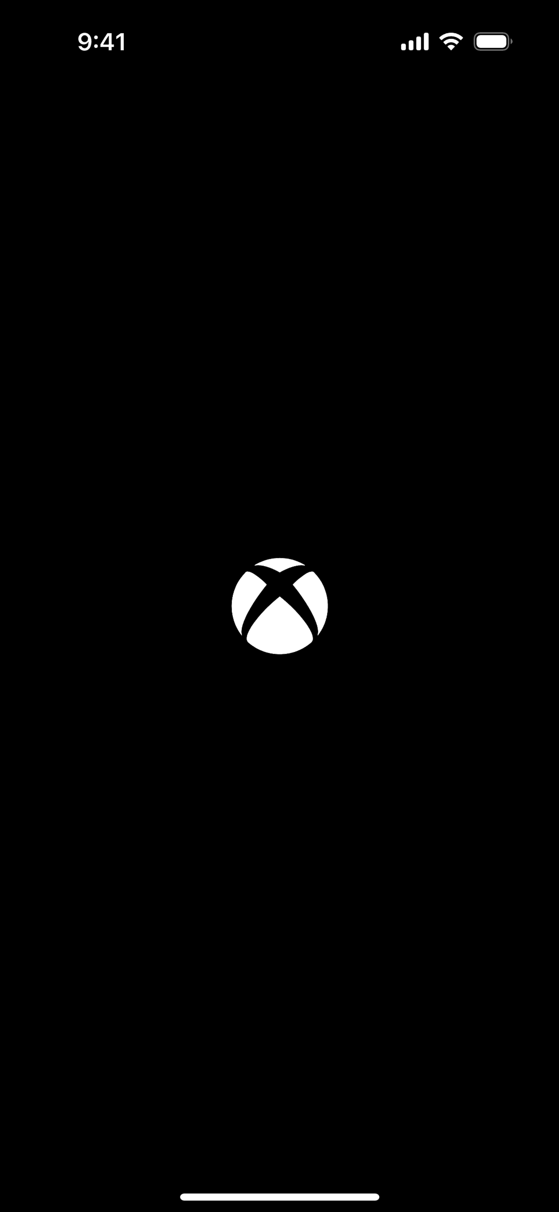Xbox iOS Entertainment interface screenshot 1