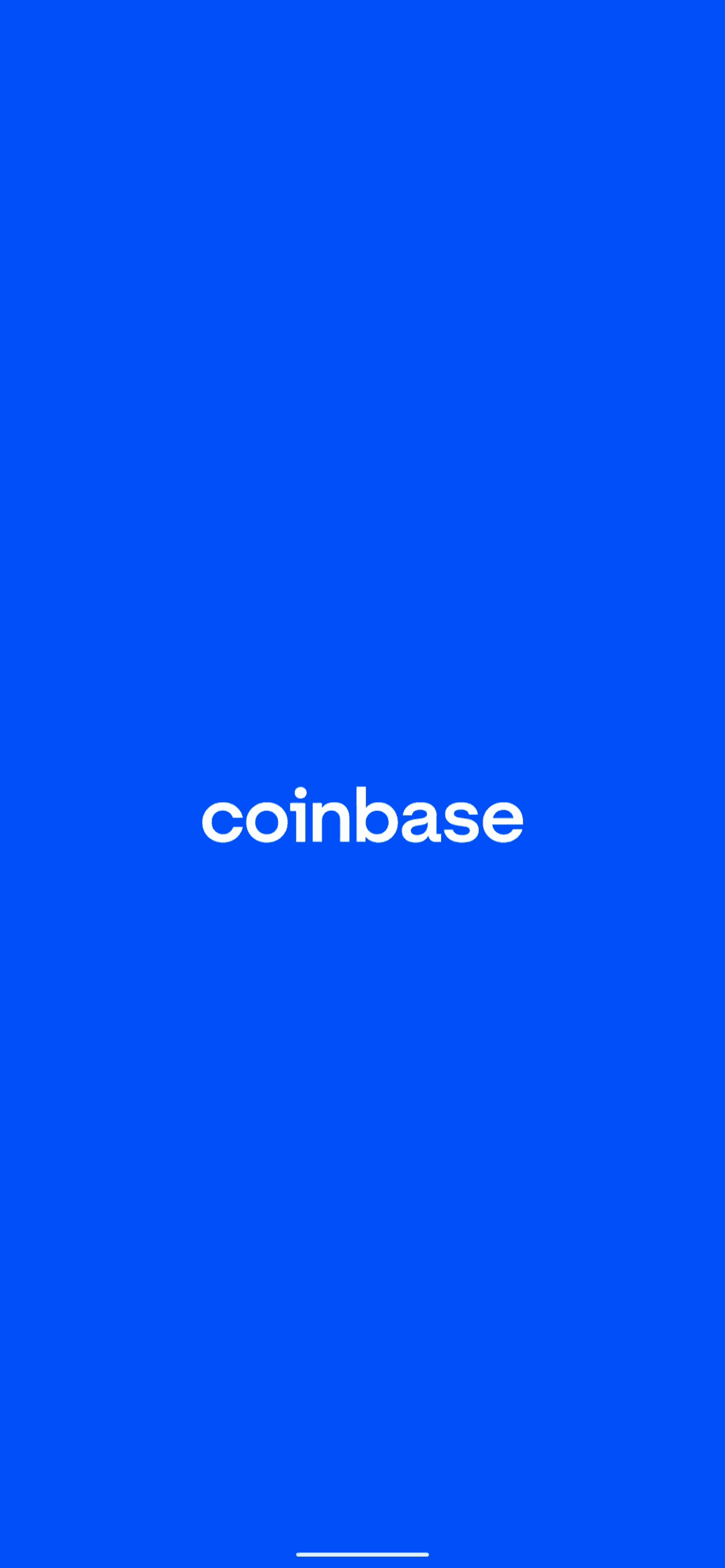 Coinbase Android Finance interface screenshot 1