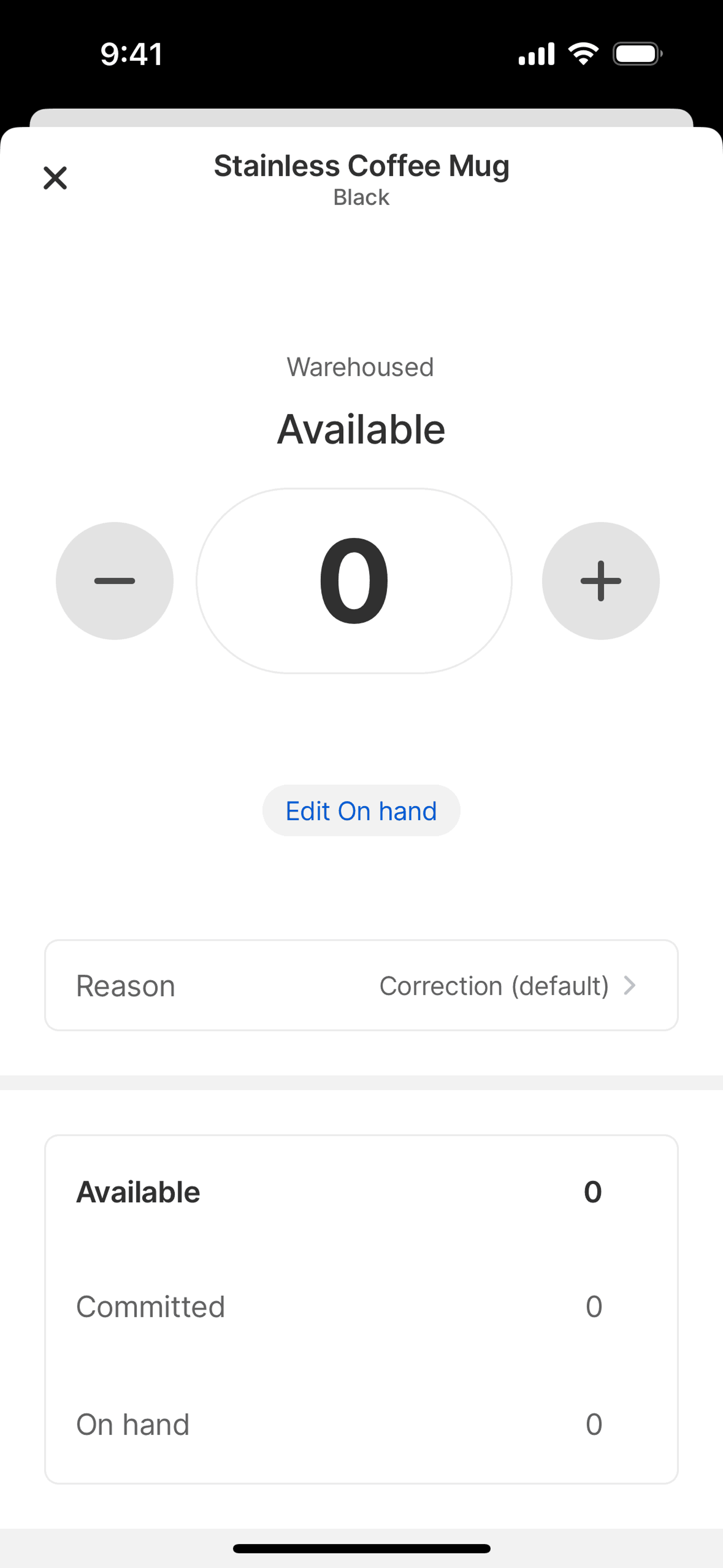 Shopify iOS Business interface screenshot 23