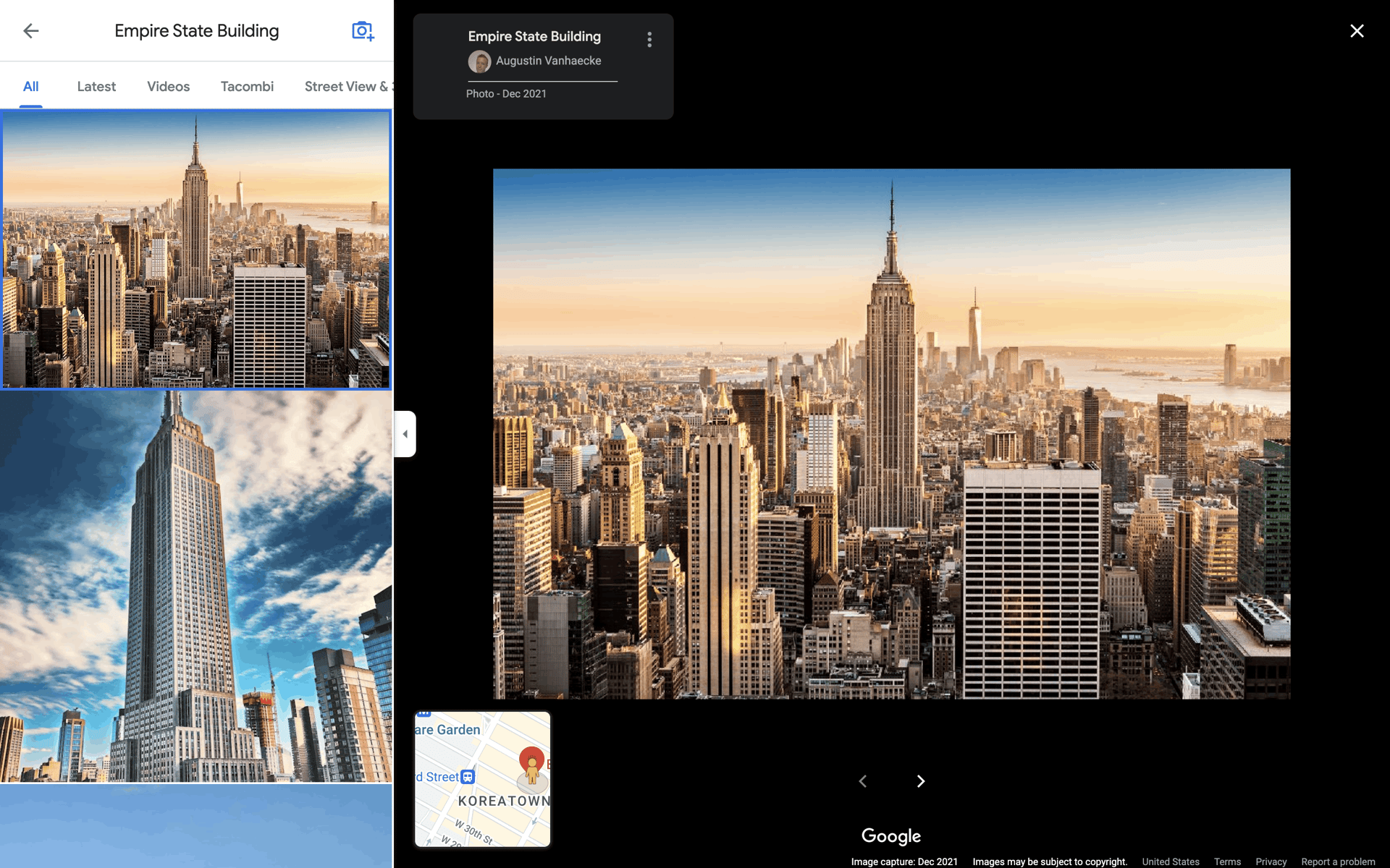 Google Maps Web Maps & Navigation interface screenshot 14