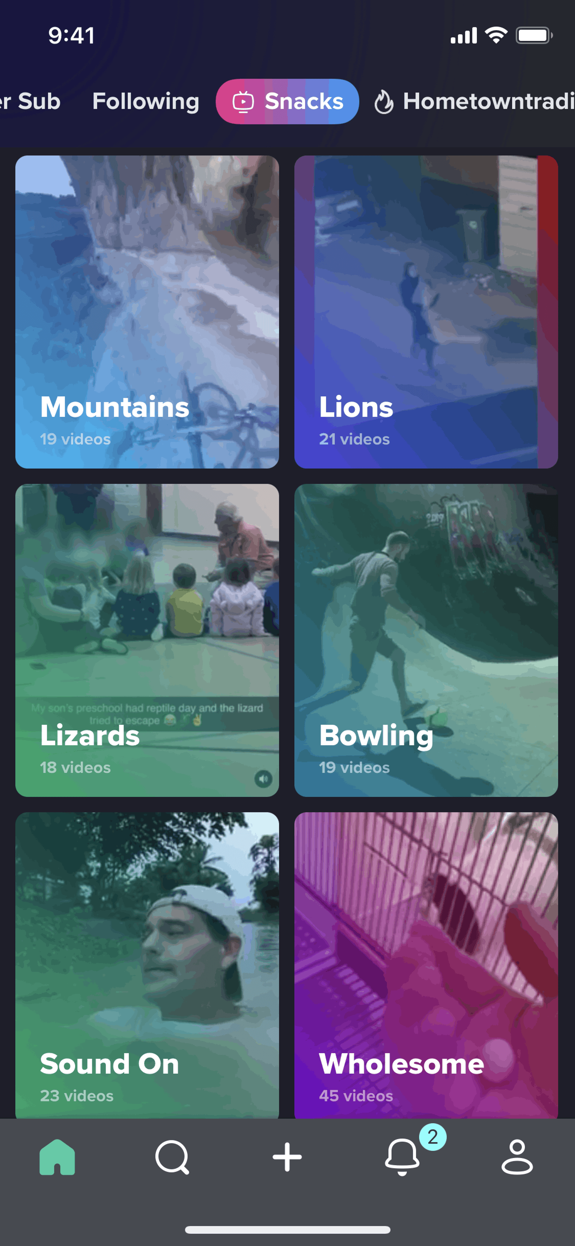 Imgur iOS Photo & Video interface screenshot 14