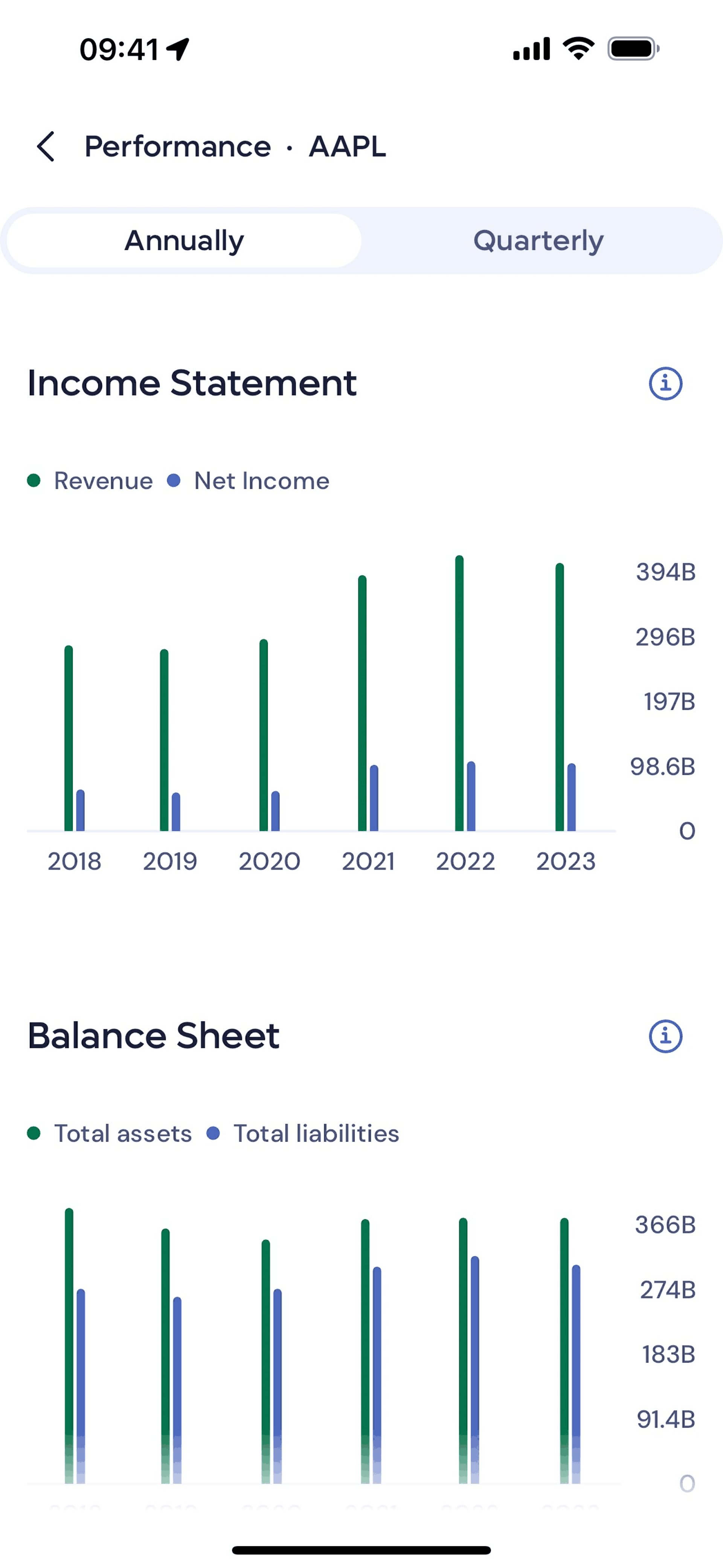 Lightyear iOS Finance interface screenshot 19