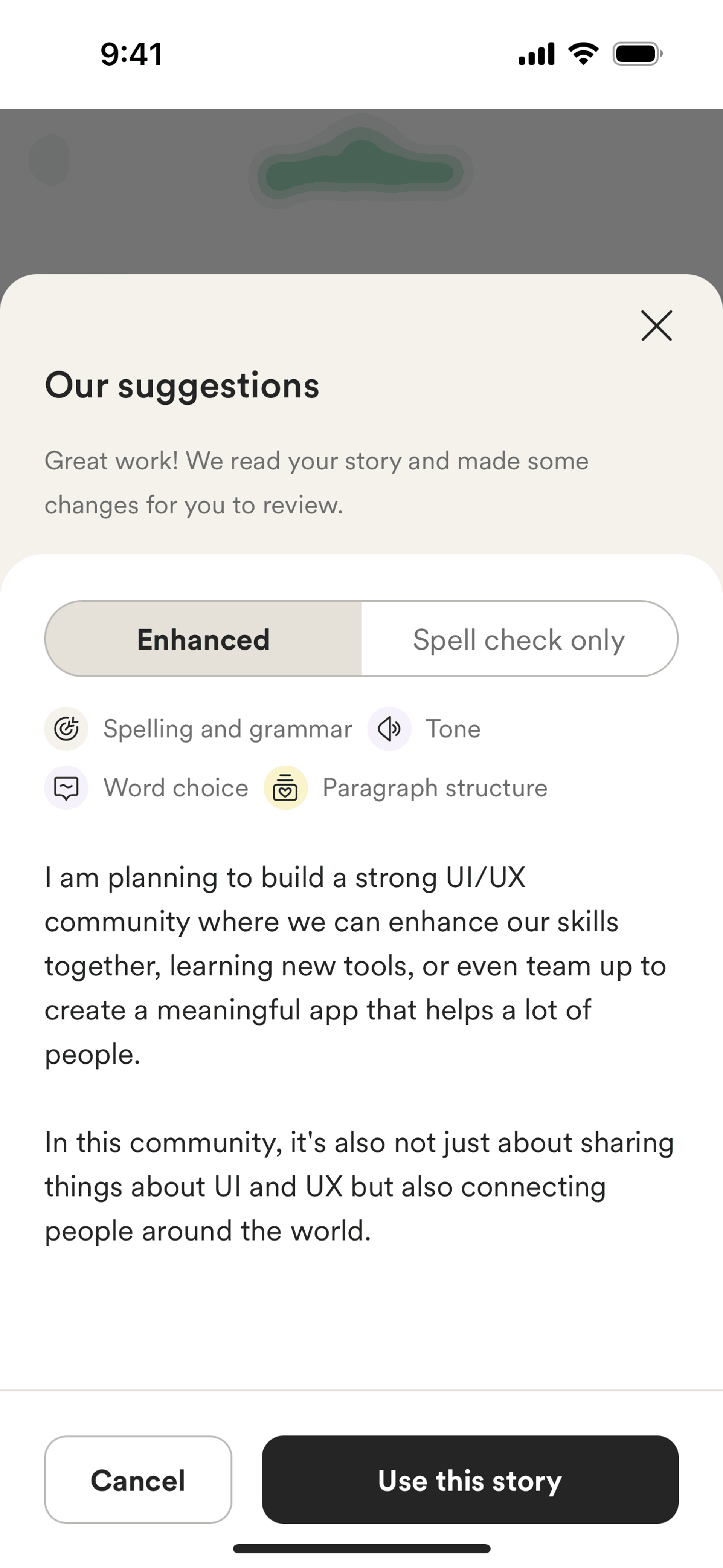 GoFundMe iOS Social Networking interface screenshot 13
