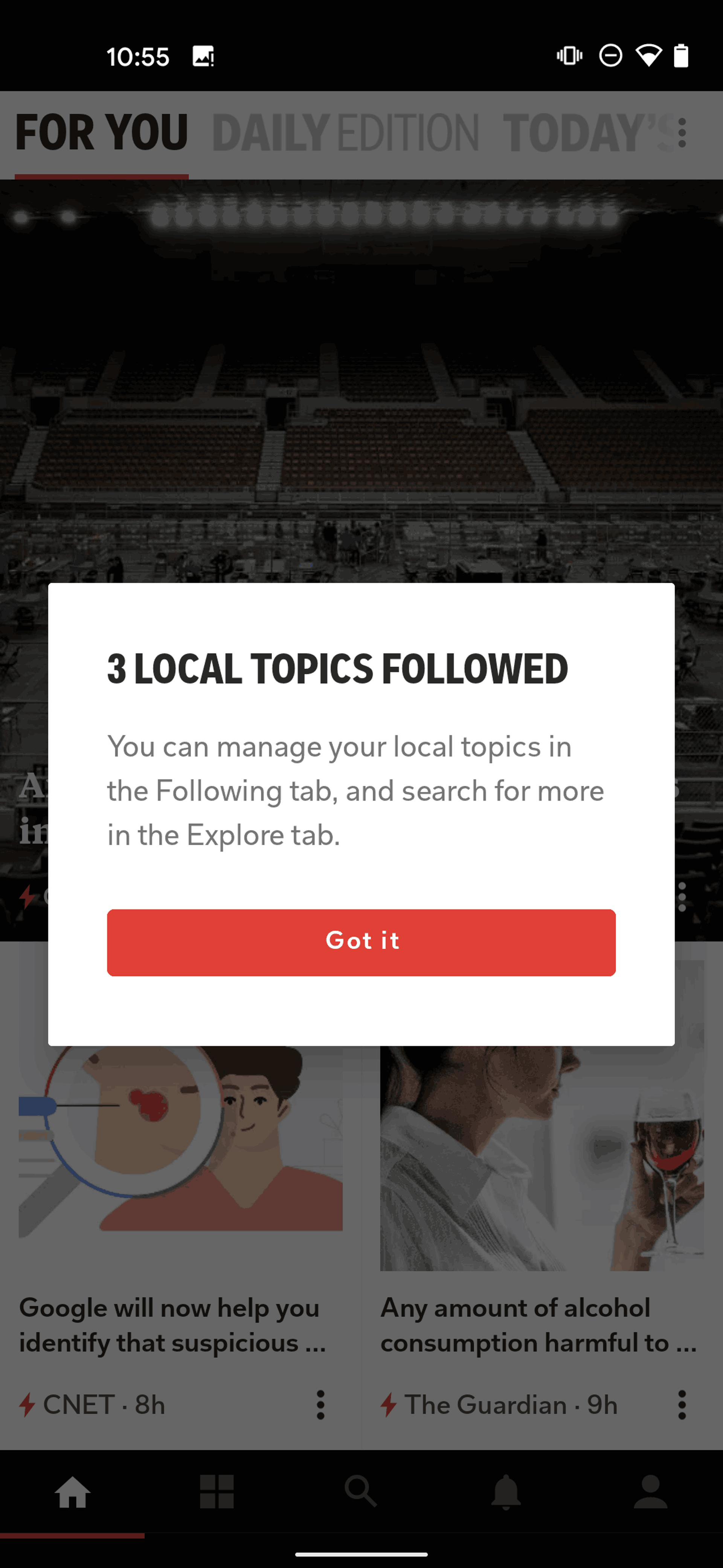 Flipboard Android News interface screenshot 22