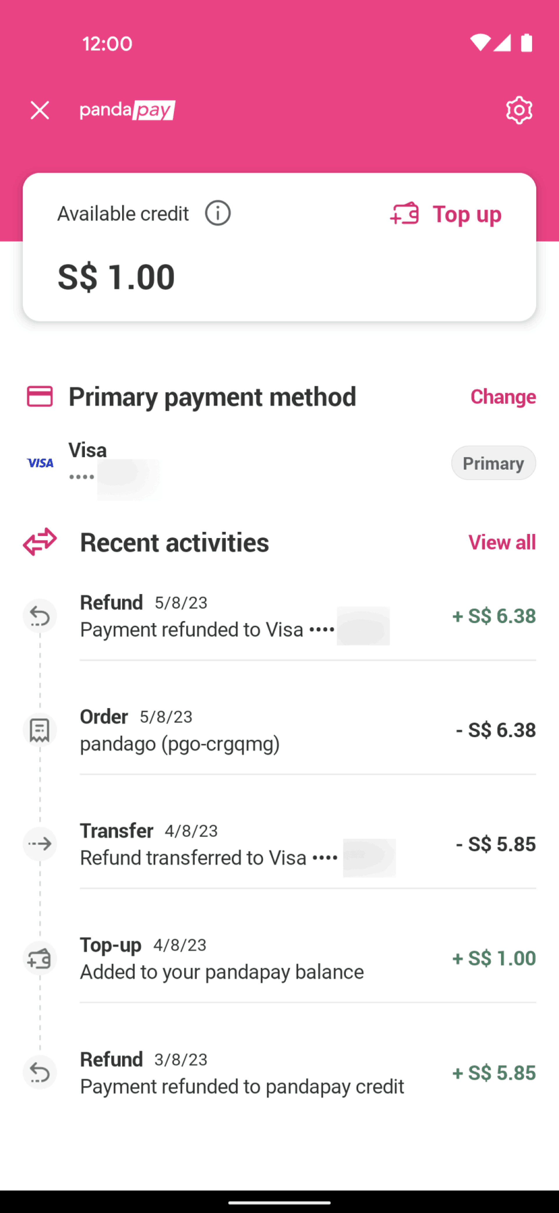 foodpanda Android Food & Drink interface screenshot 23
