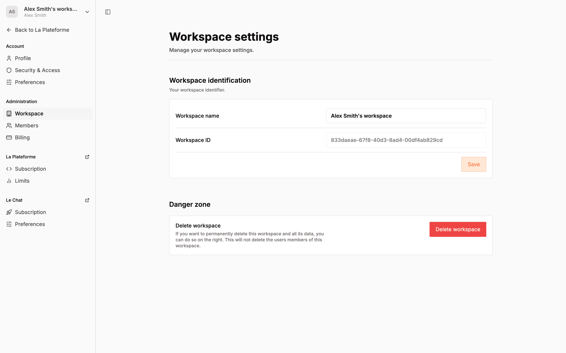Mistral AI Web AI interface screenshot 11