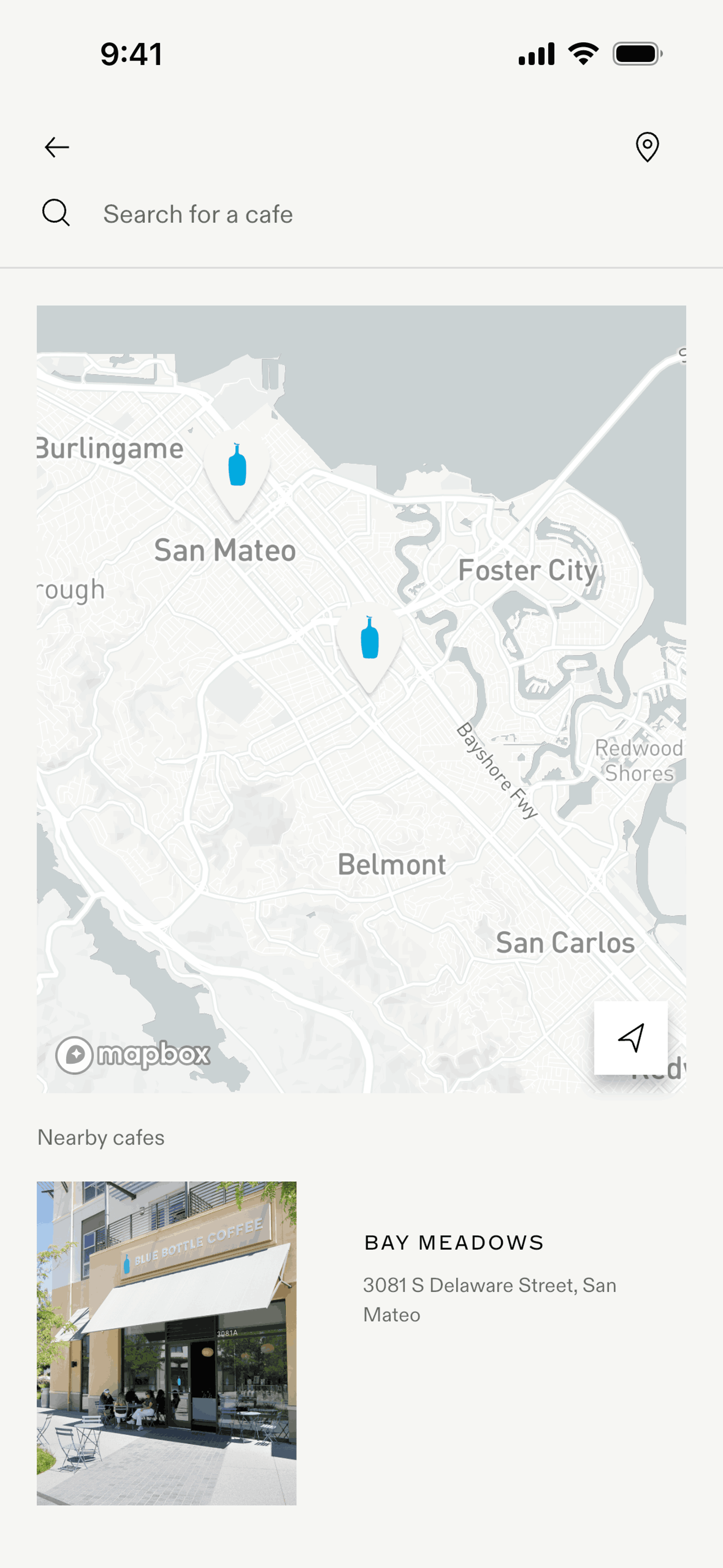 Blue Bottle Coffee iOS Food & Drink interface screenshot 6