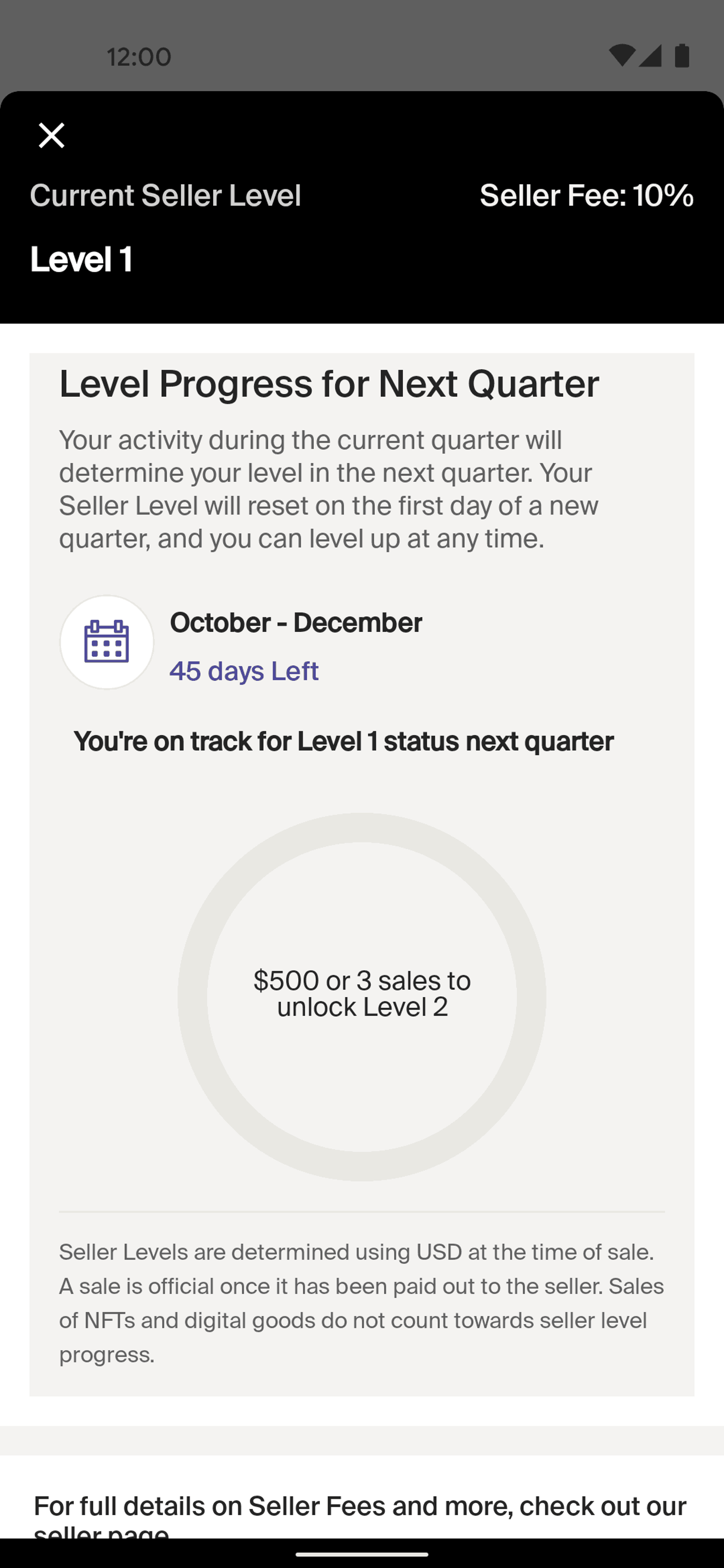 StockX Android Shopping interface screenshot 15