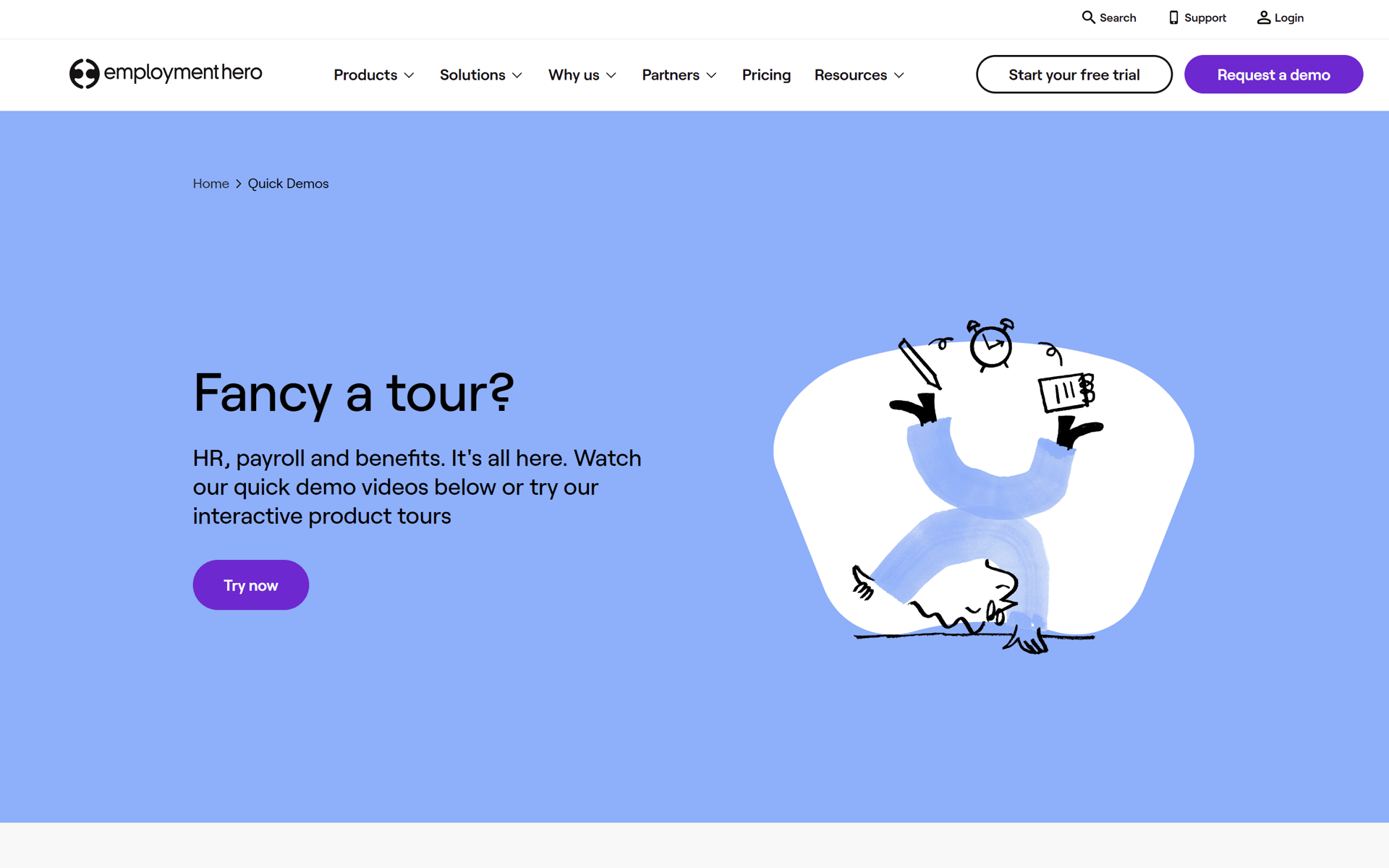 Employment Hero Web Business interface screenshot 15