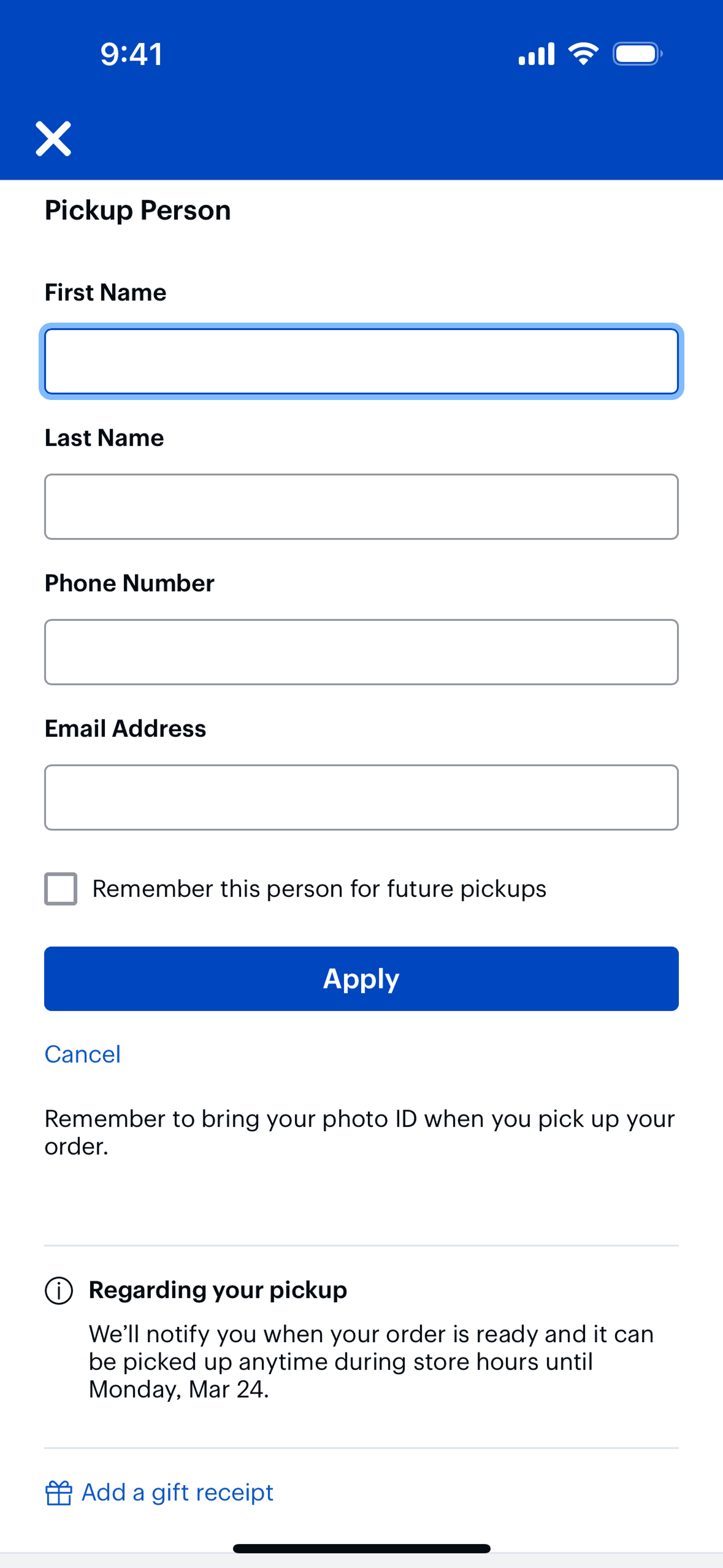 Best Buy iOS Shopping interface screenshot 24