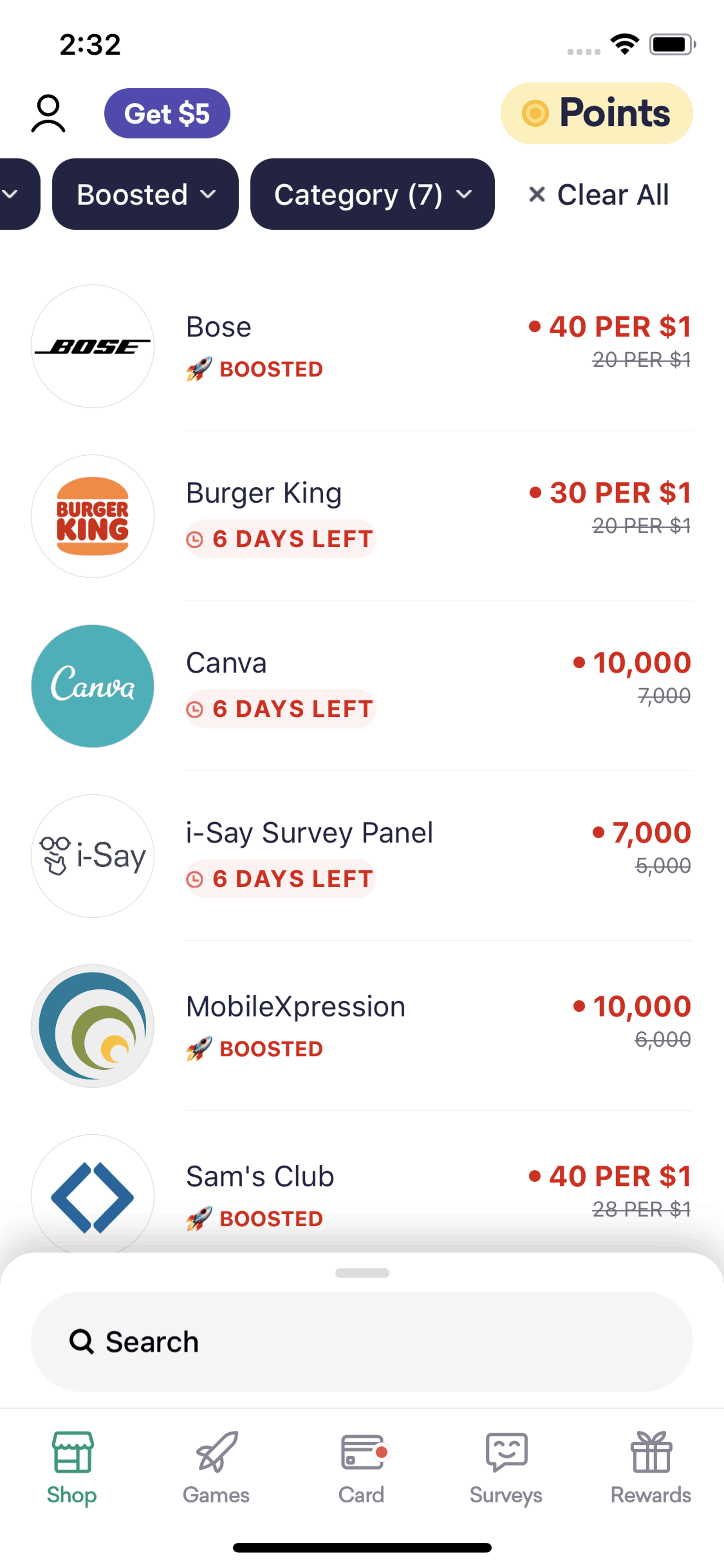 Drop iOS Lifestyle interface screenshot 24