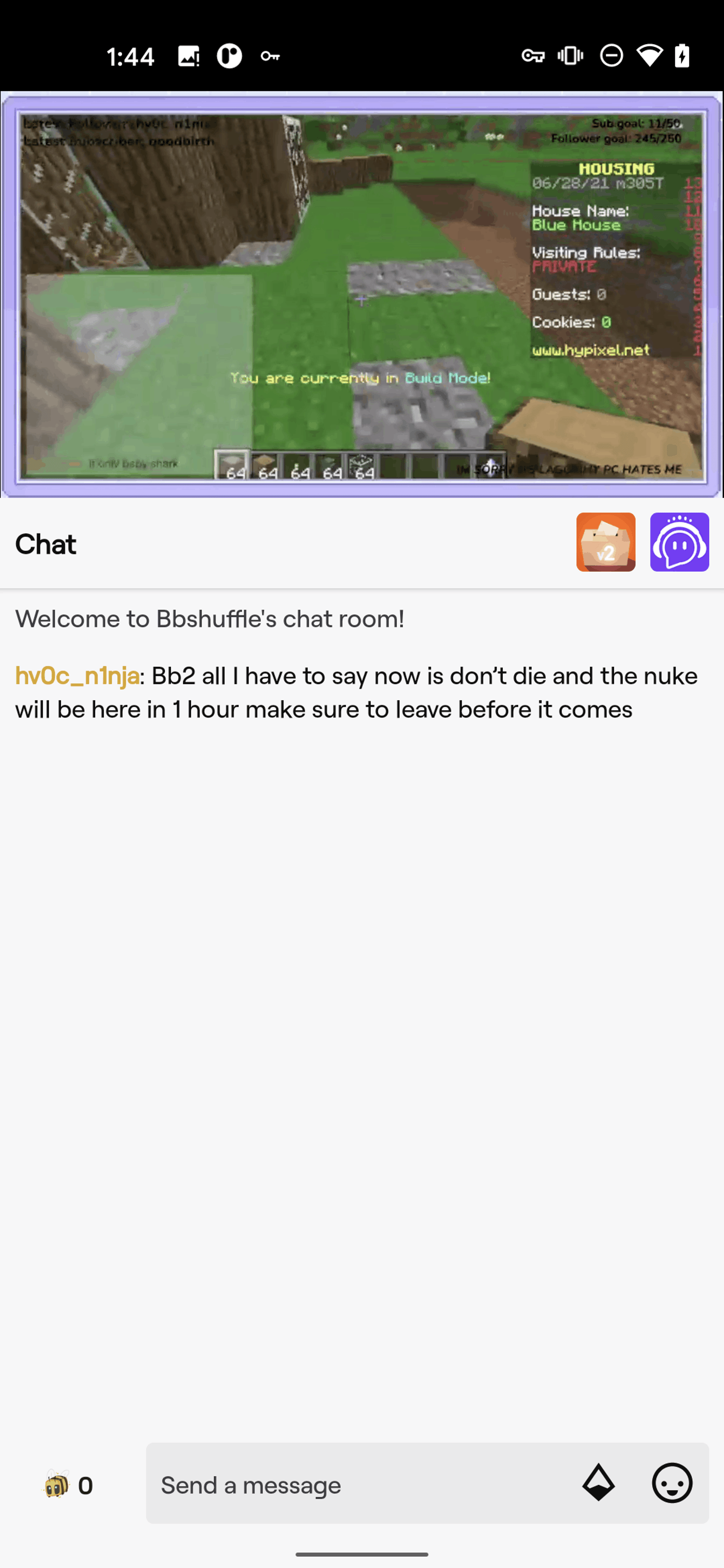 Twitch Android Photo & Video interface screenshot 23