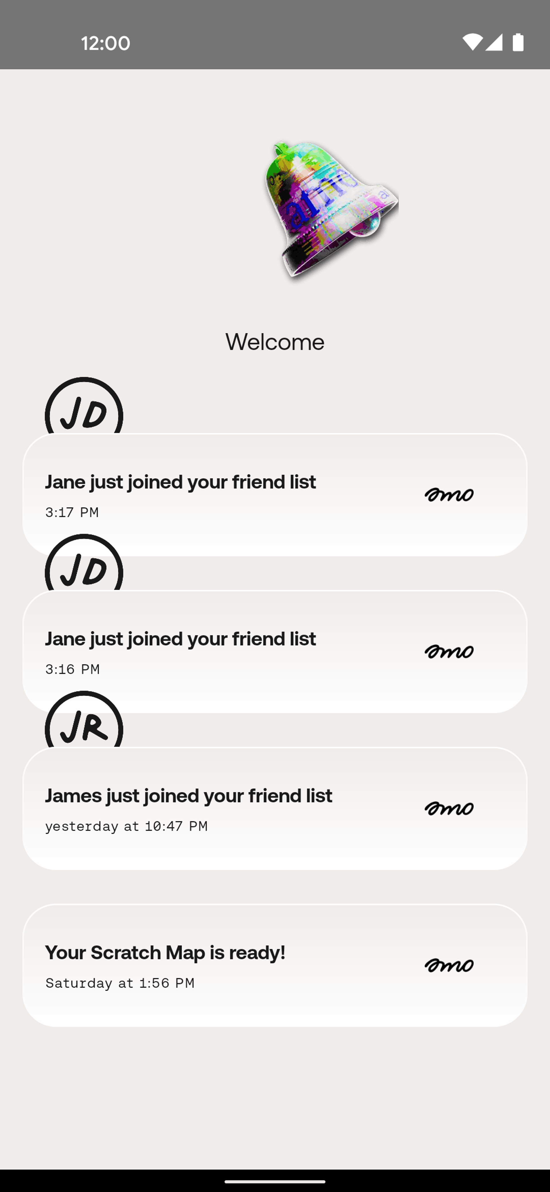 Bump Android Social Networking interface screenshot 8