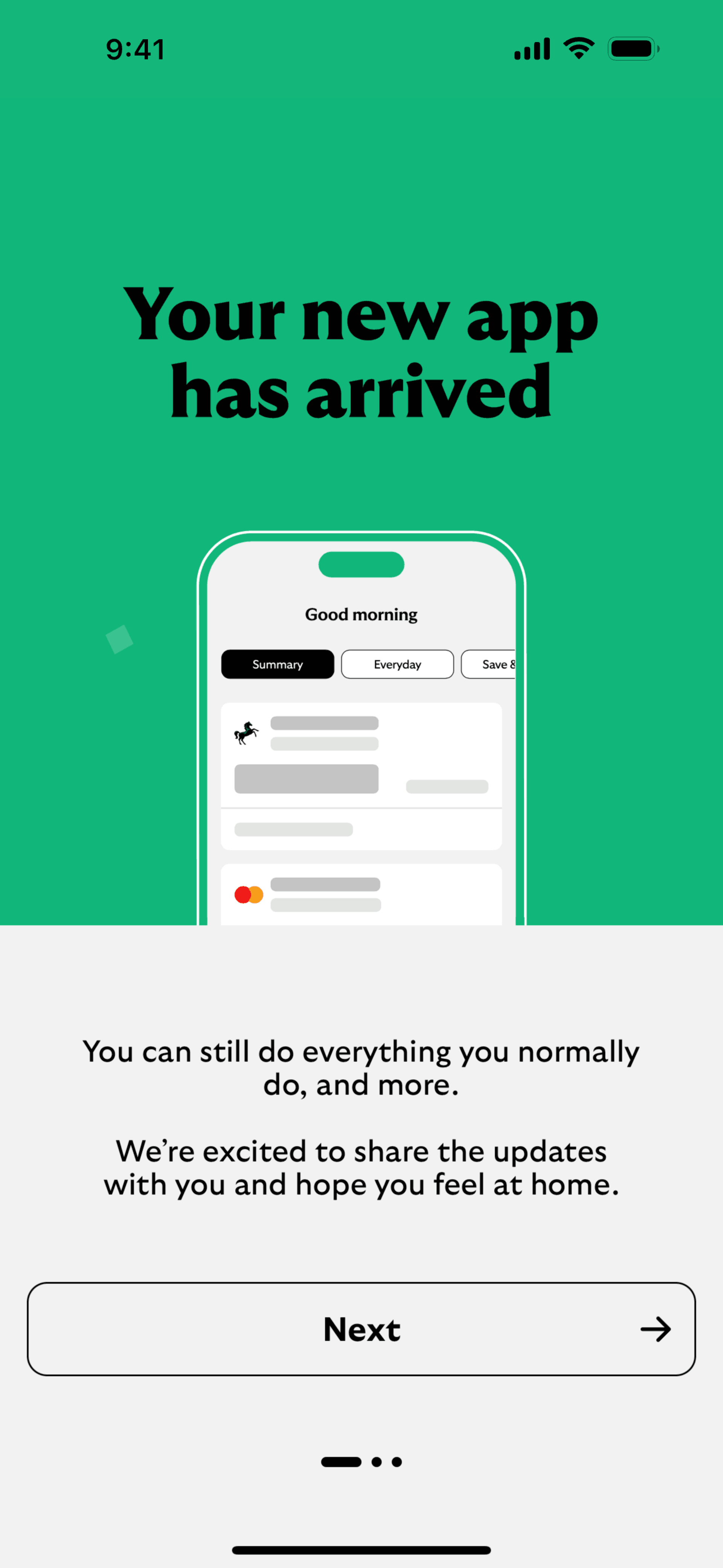 Lloyds Mobile Banking iOS Finance interface screenshot 21
