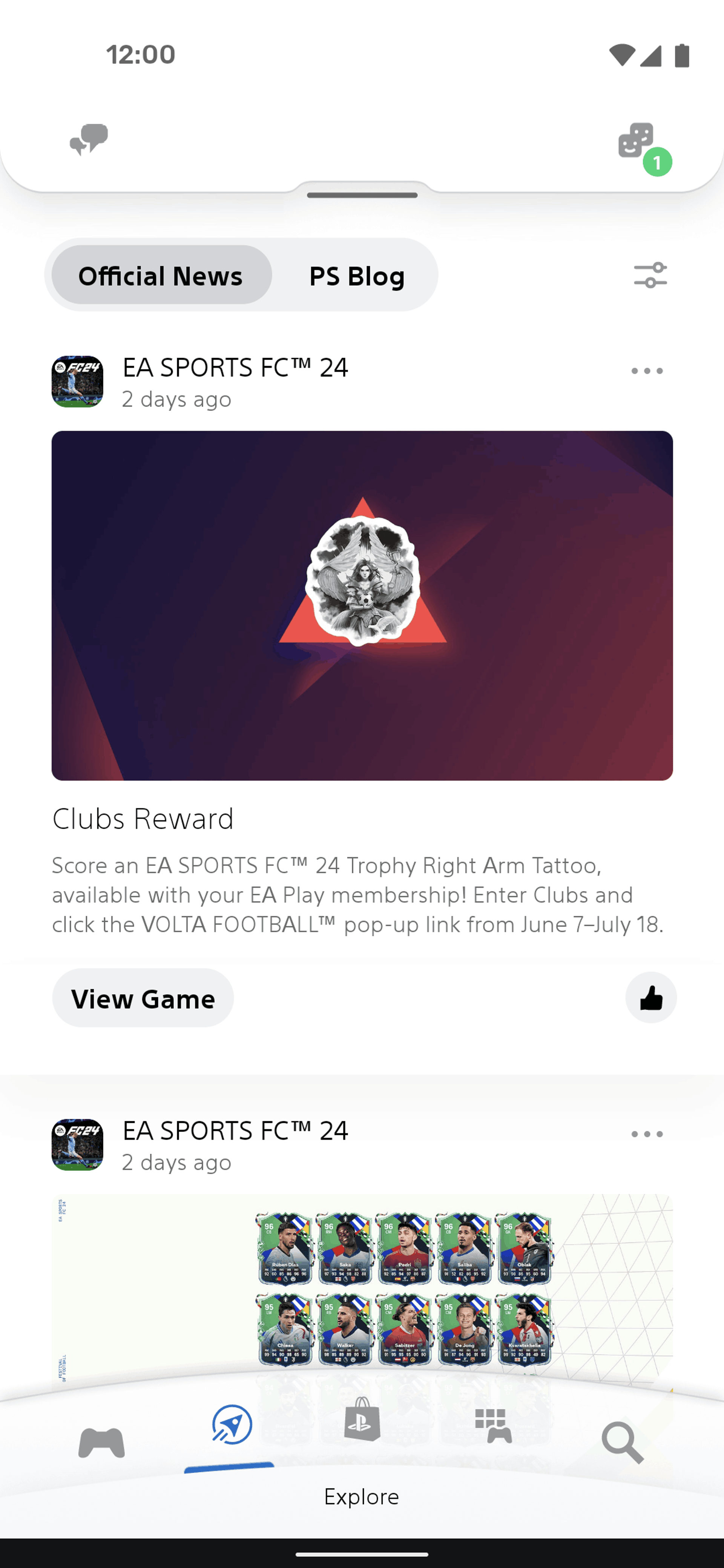 PlayStation App Android Entertainment interface screenshot 14