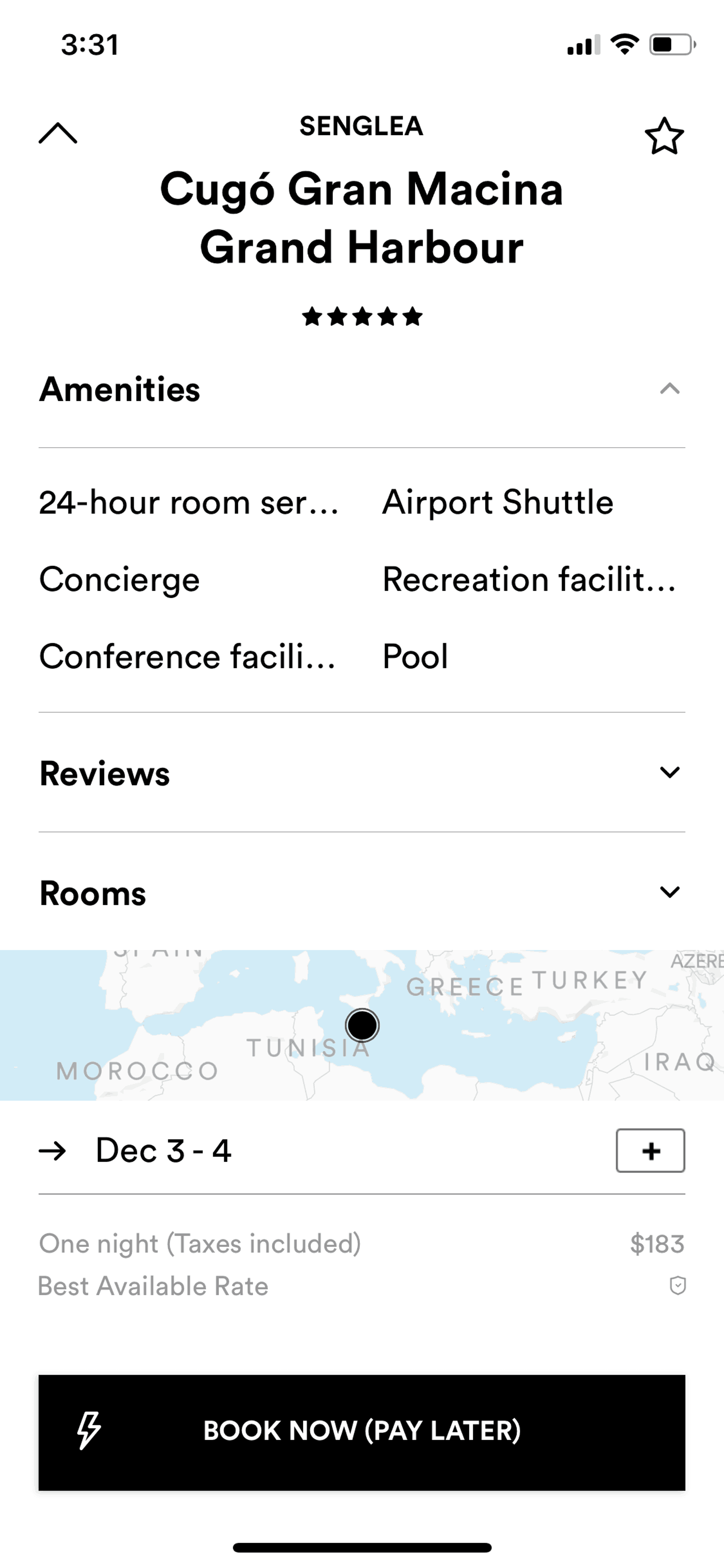 SIX iOS Travel & Transportation interface screenshot 8