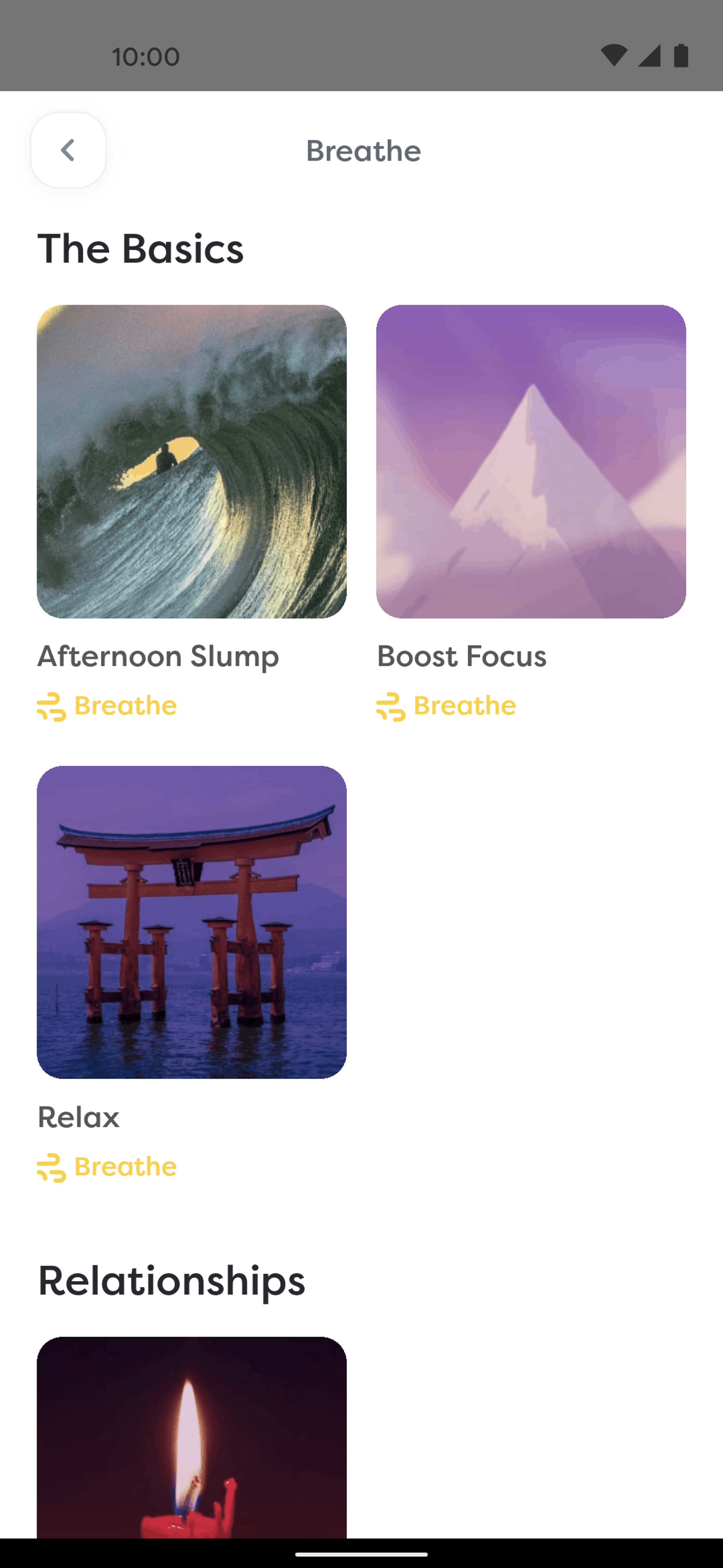 Alan Mind Android Health & Fitness interface screenshot 12