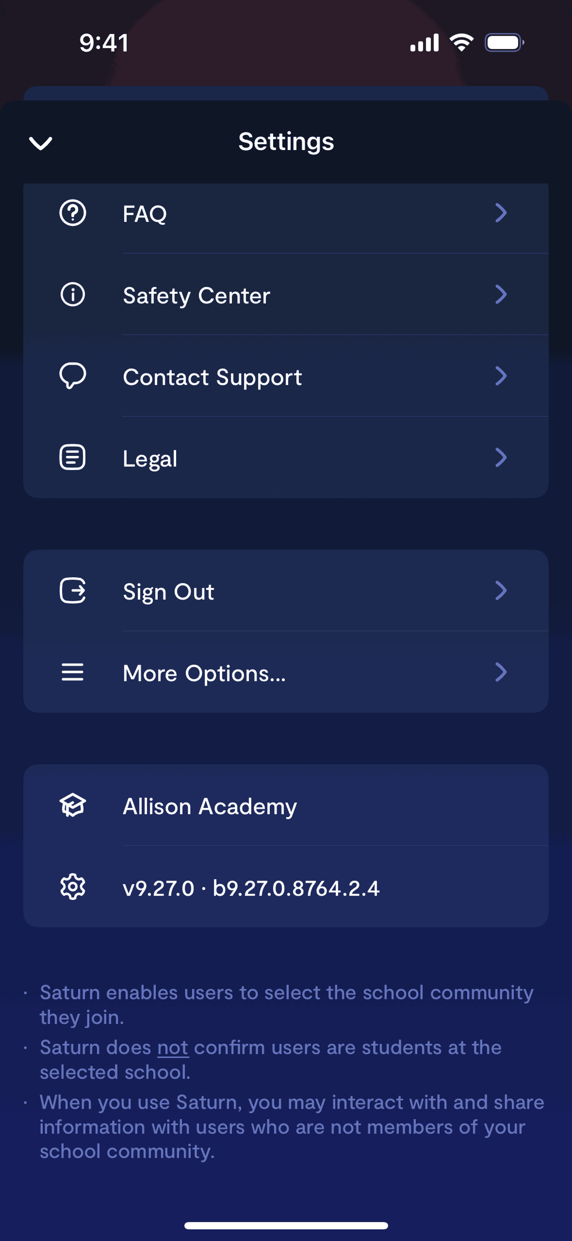 Saturn Calendar iOS Productivity interface screenshot 19