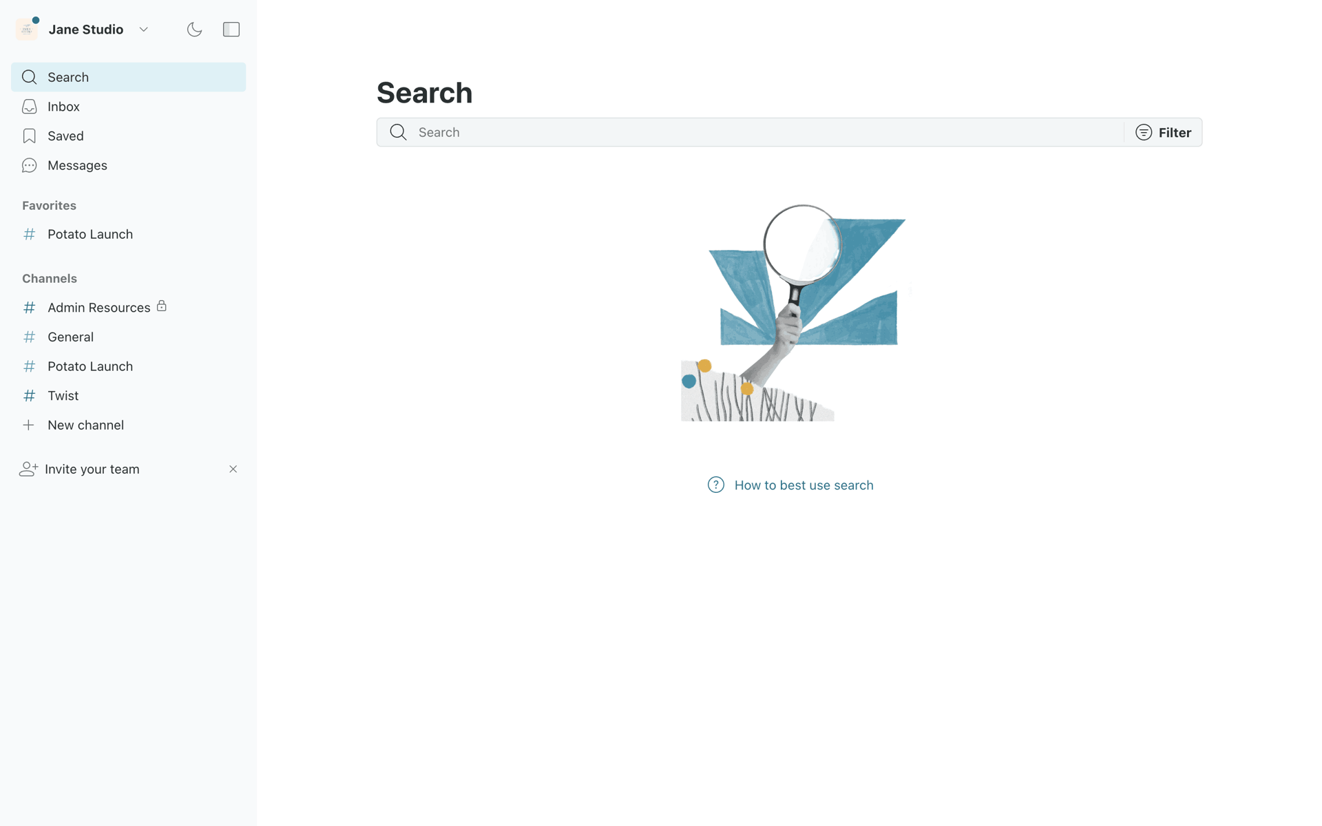 Twist Web Business interface screenshot 21