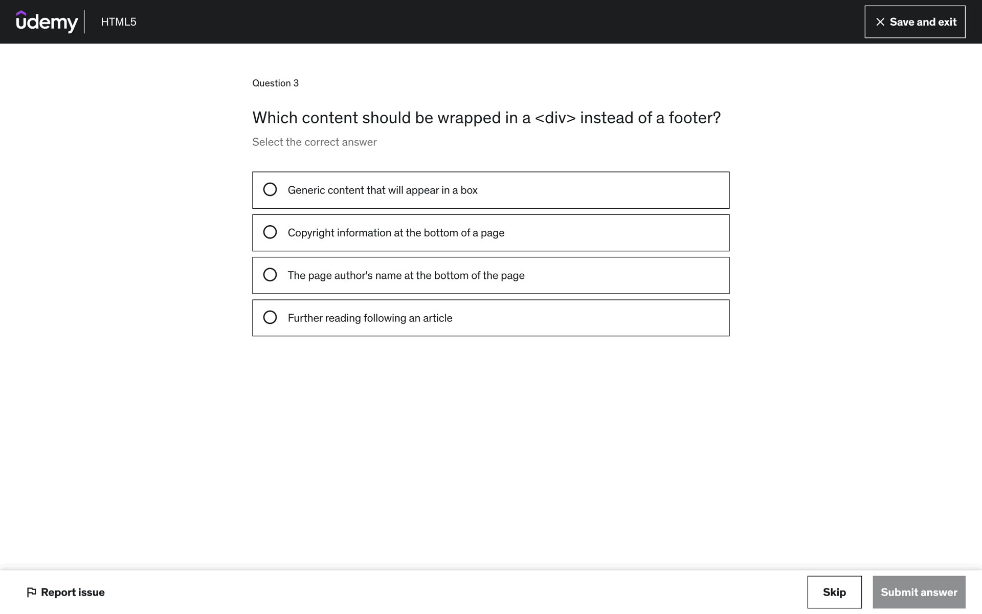 Udemy Web Education interface screenshot 9