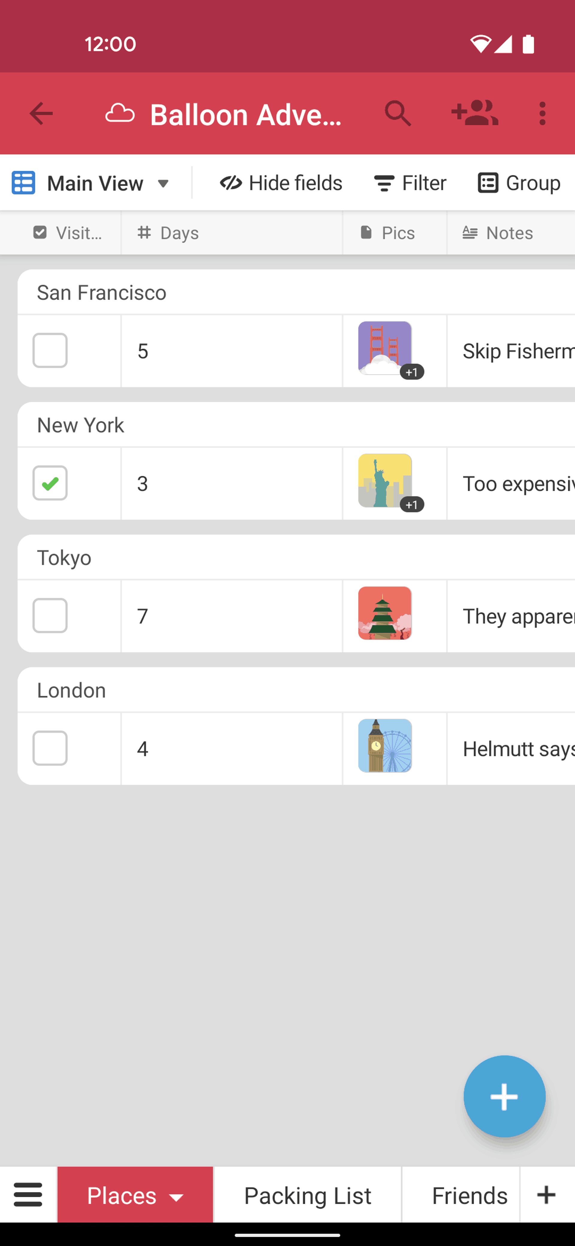 Airtable Android Productivity interface screenshot 19