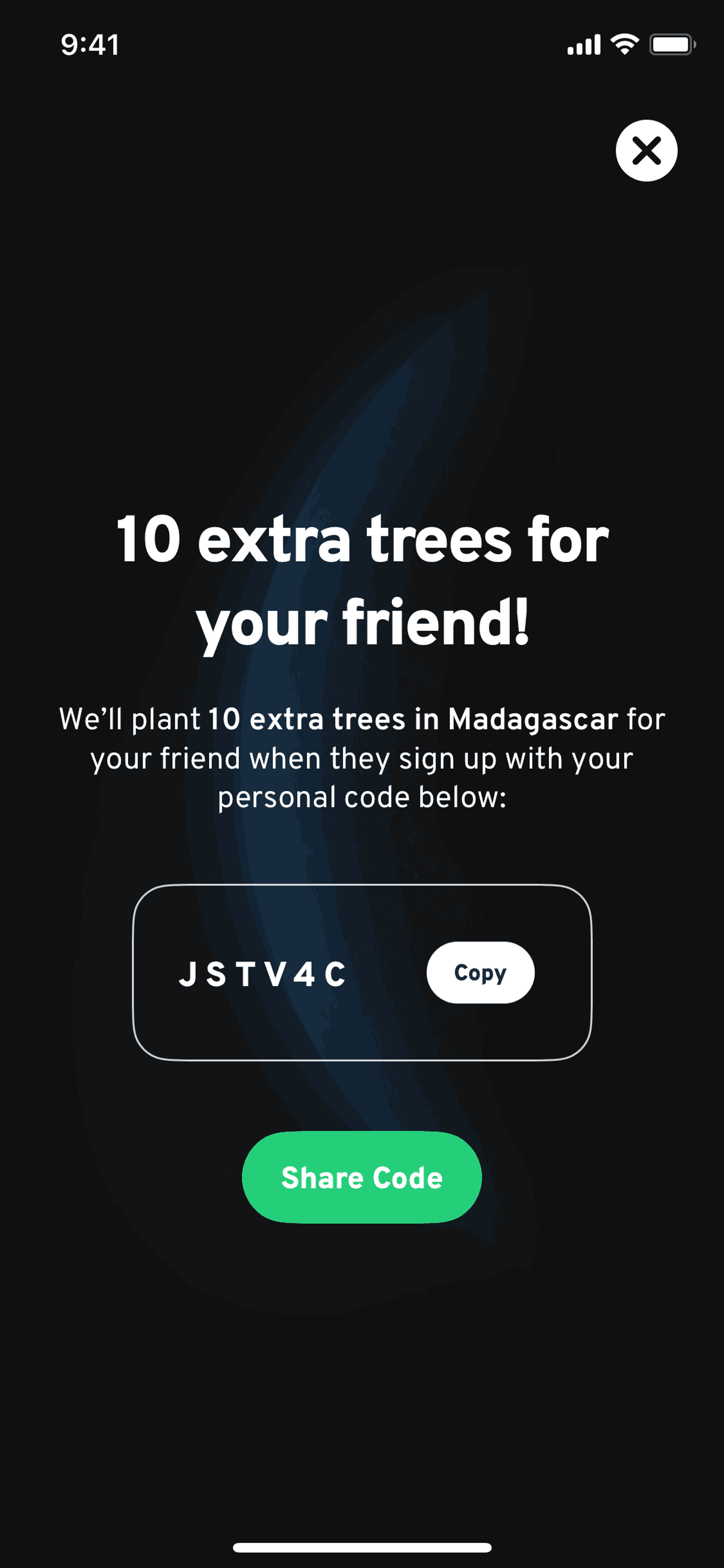 Klima iOS Lifestyle interface screenshot 6
