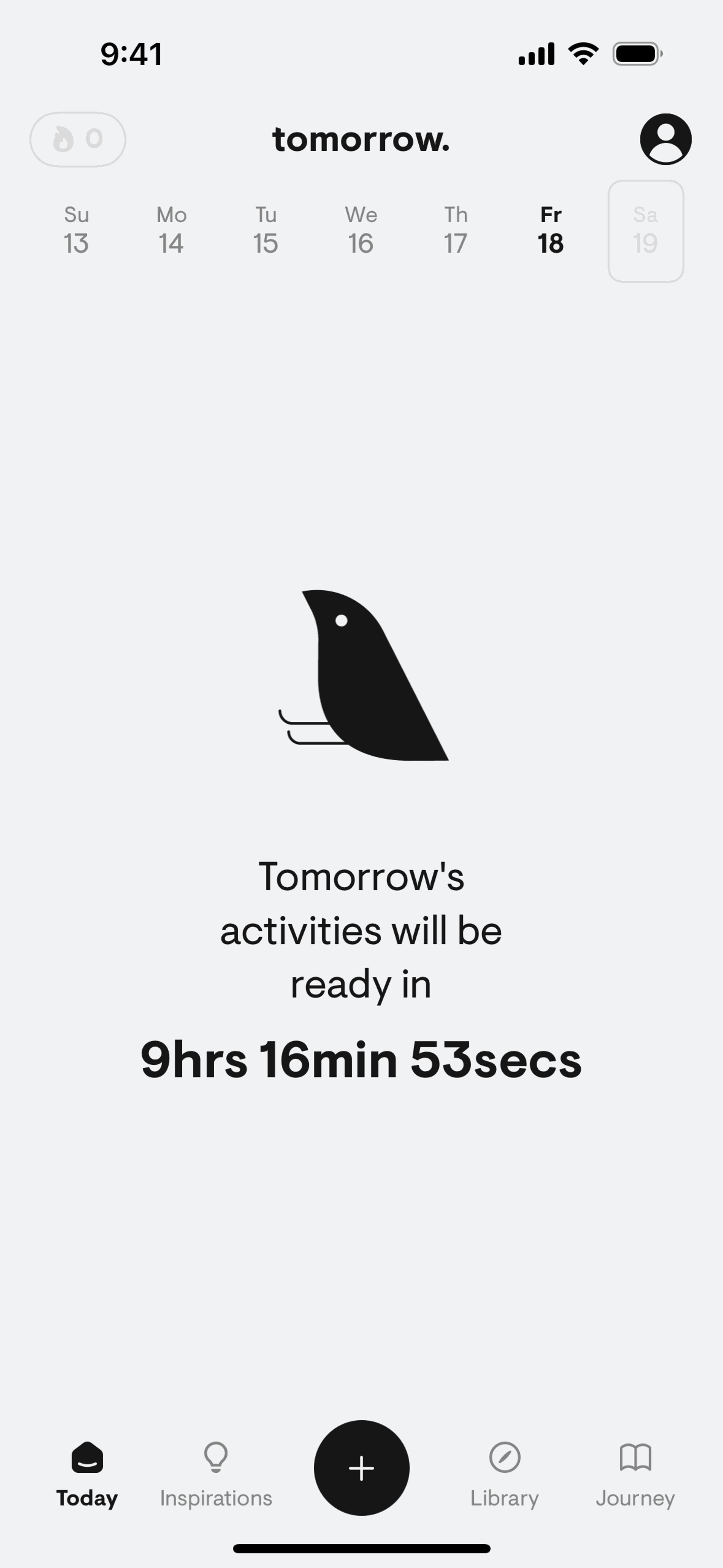 stoic. iOS Health & Fitness interface screenshot 6