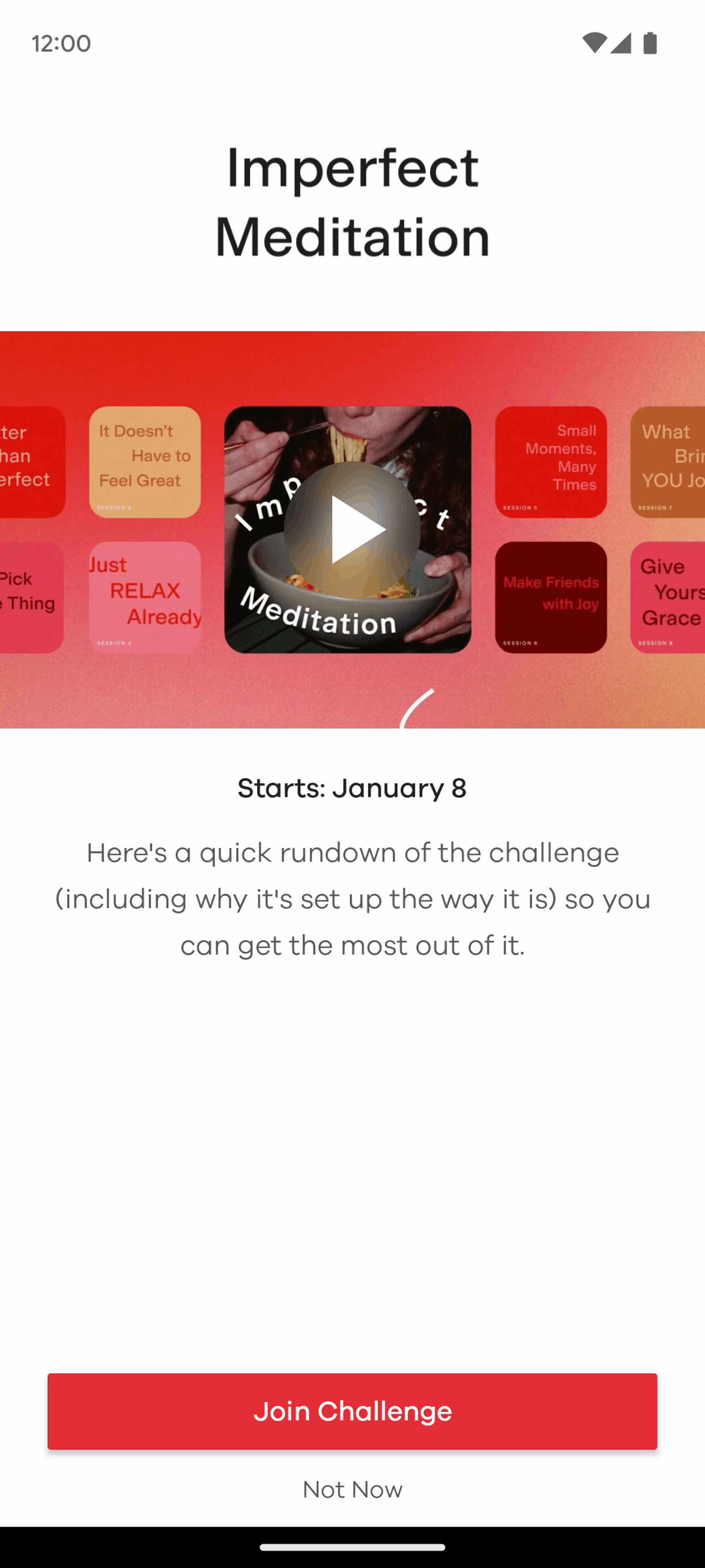 Ten Percent Happier Android Health & Fitness interface screenshot 16