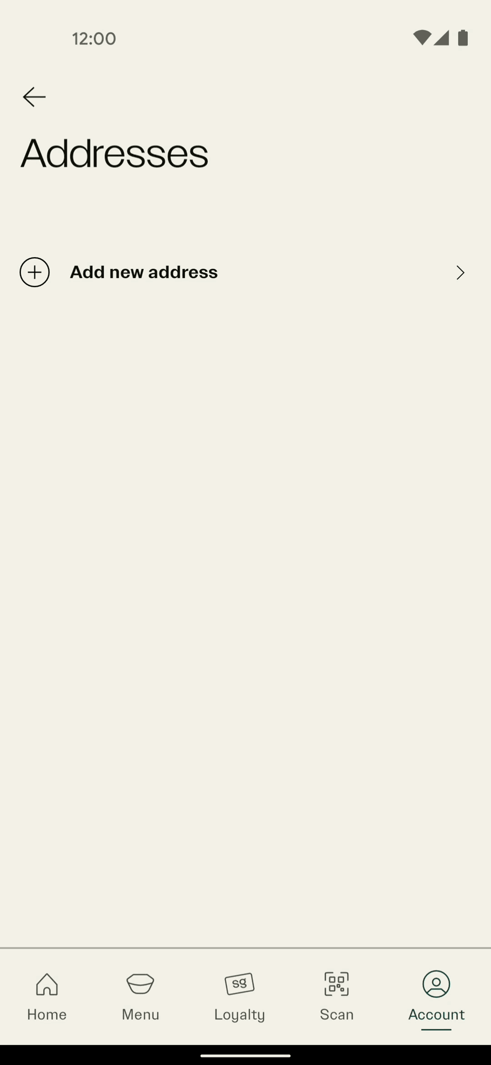 sweetgreen Android Food & Drink interface screenshot 15